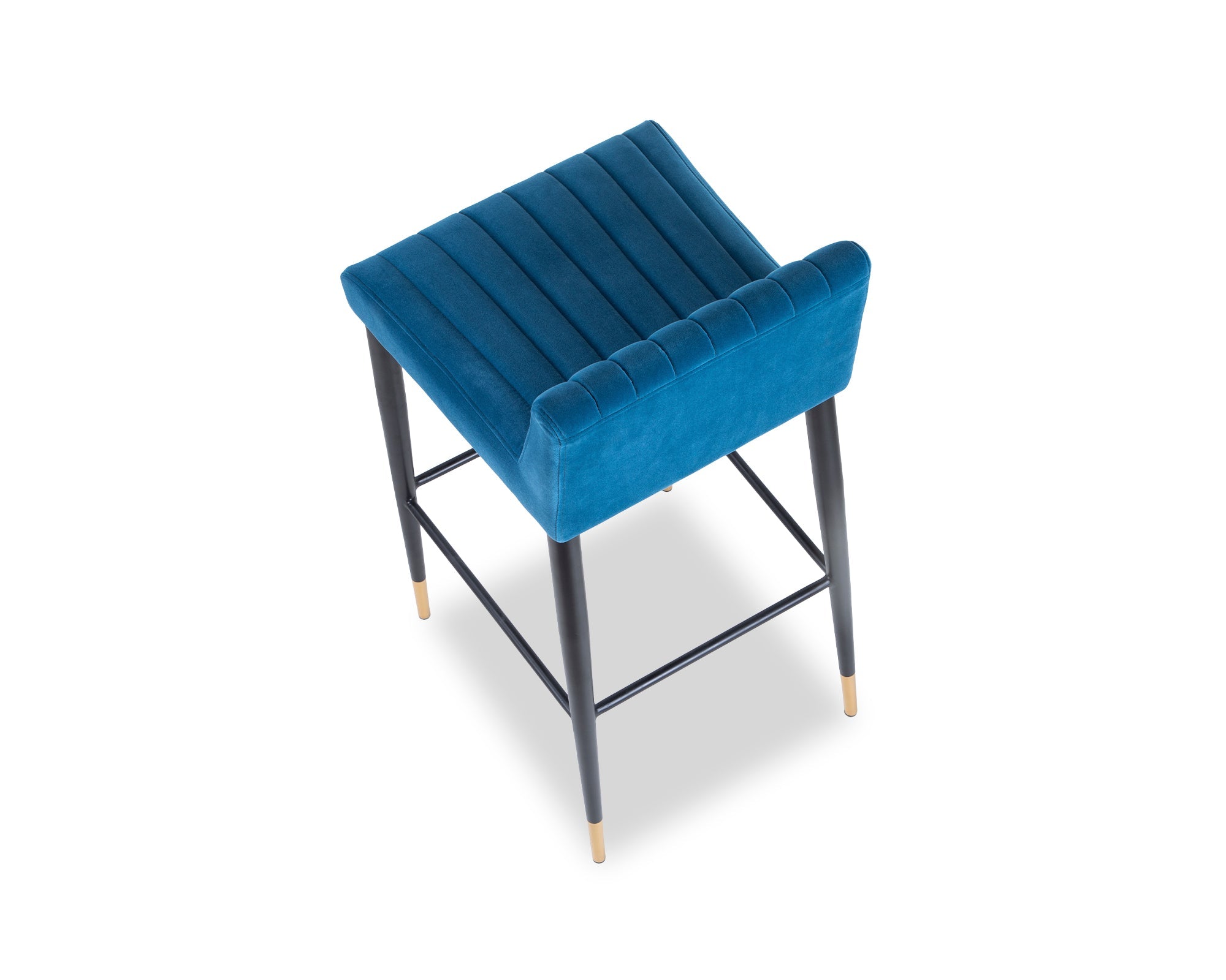 Coltrane Bar Stool  -  Toscana Polar Blue
