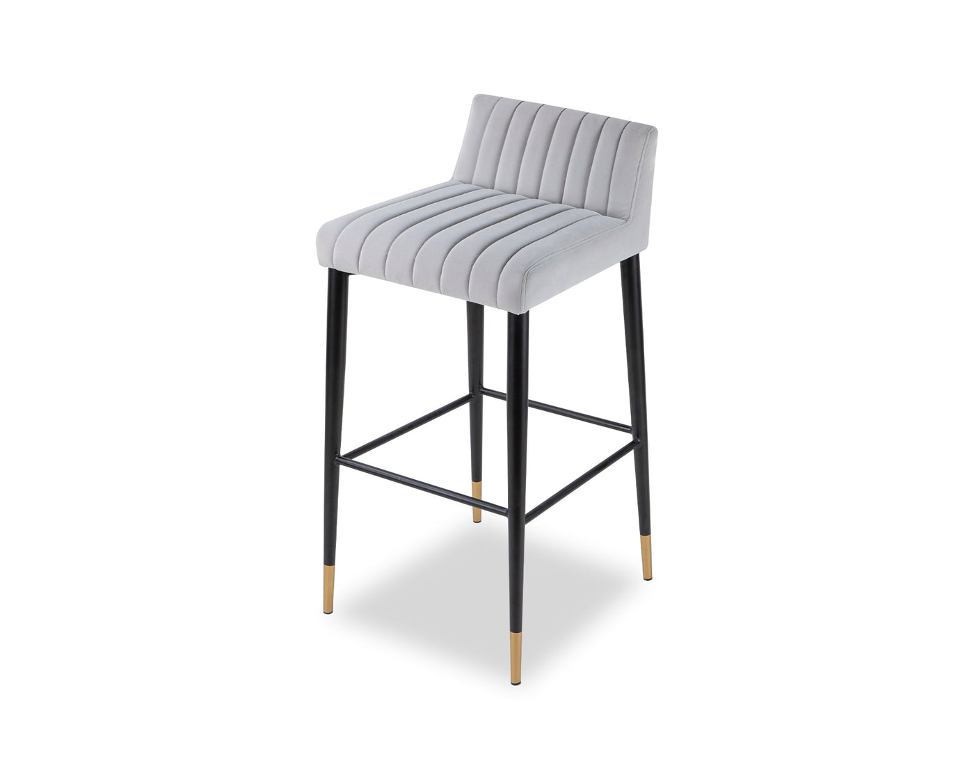 Coltrane Bar Stool - Toscana Misty Velvet