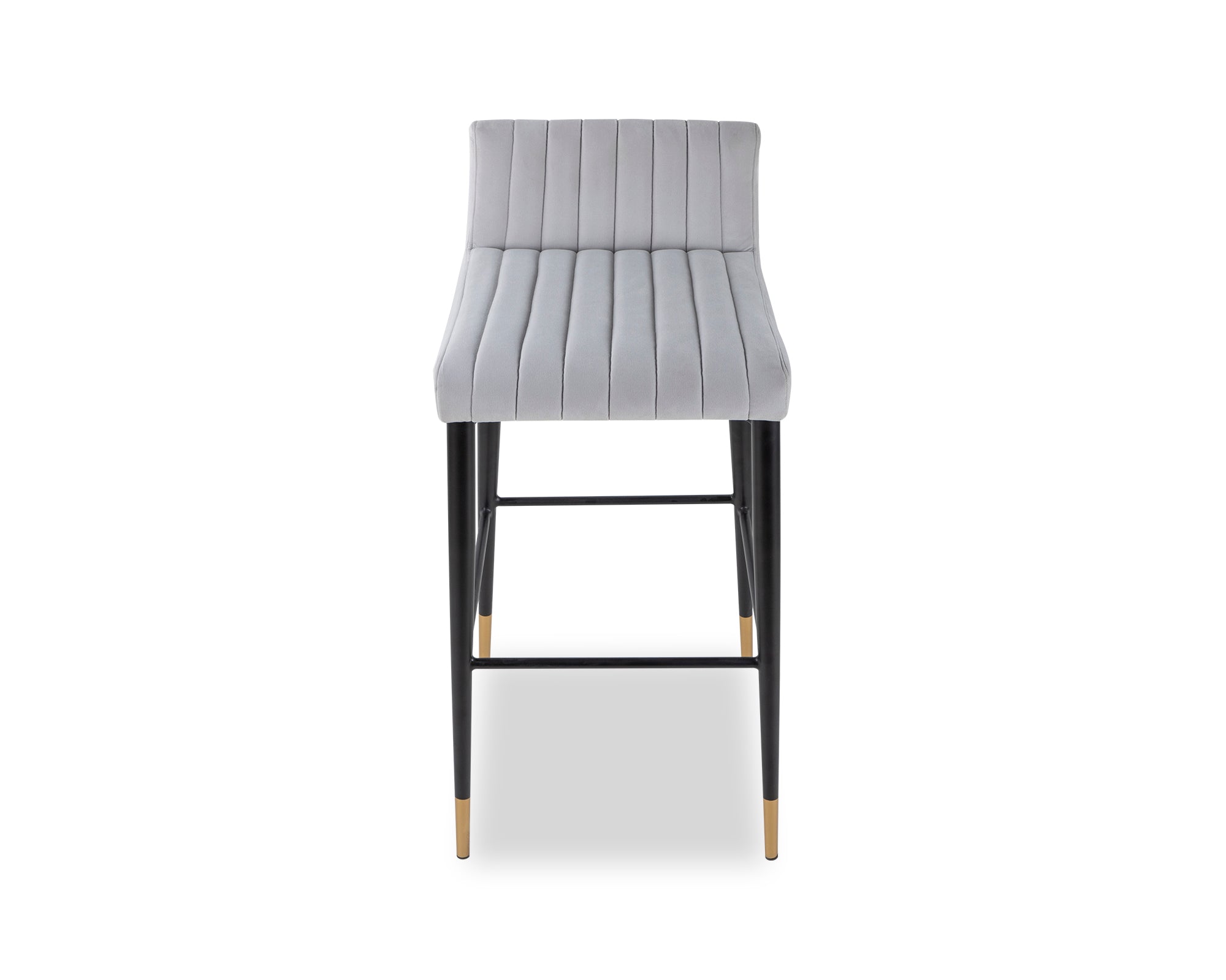 Coltrane Bar Stool  -  Toscana Misty Velvet