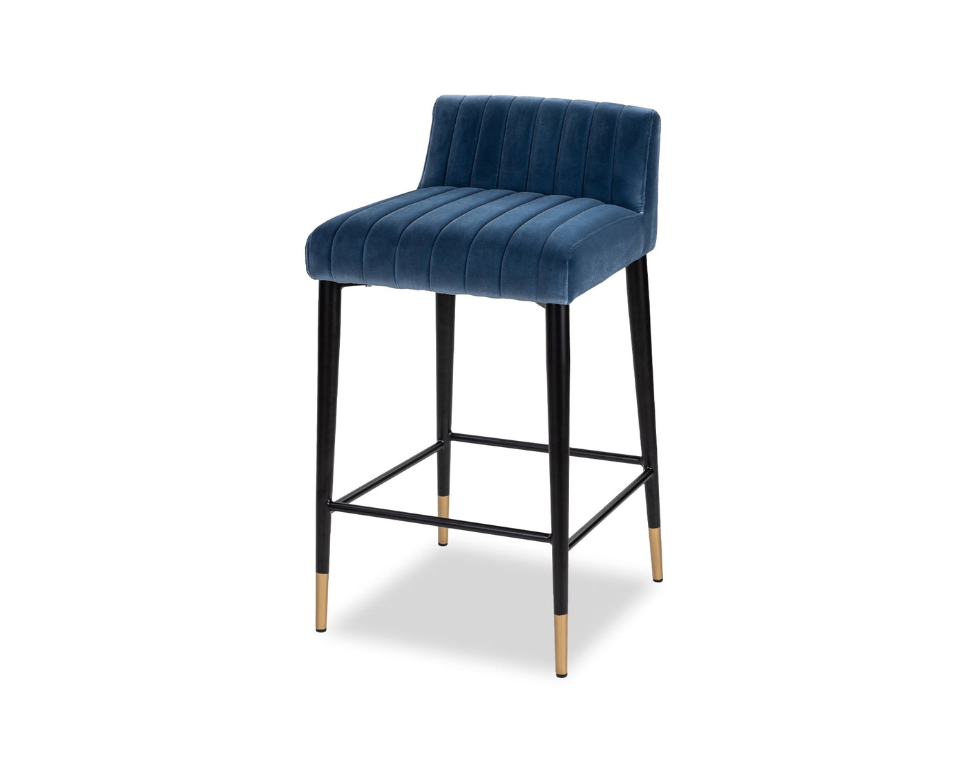 Coltrane Counter Stool - Gainsborough Cobalt Blue