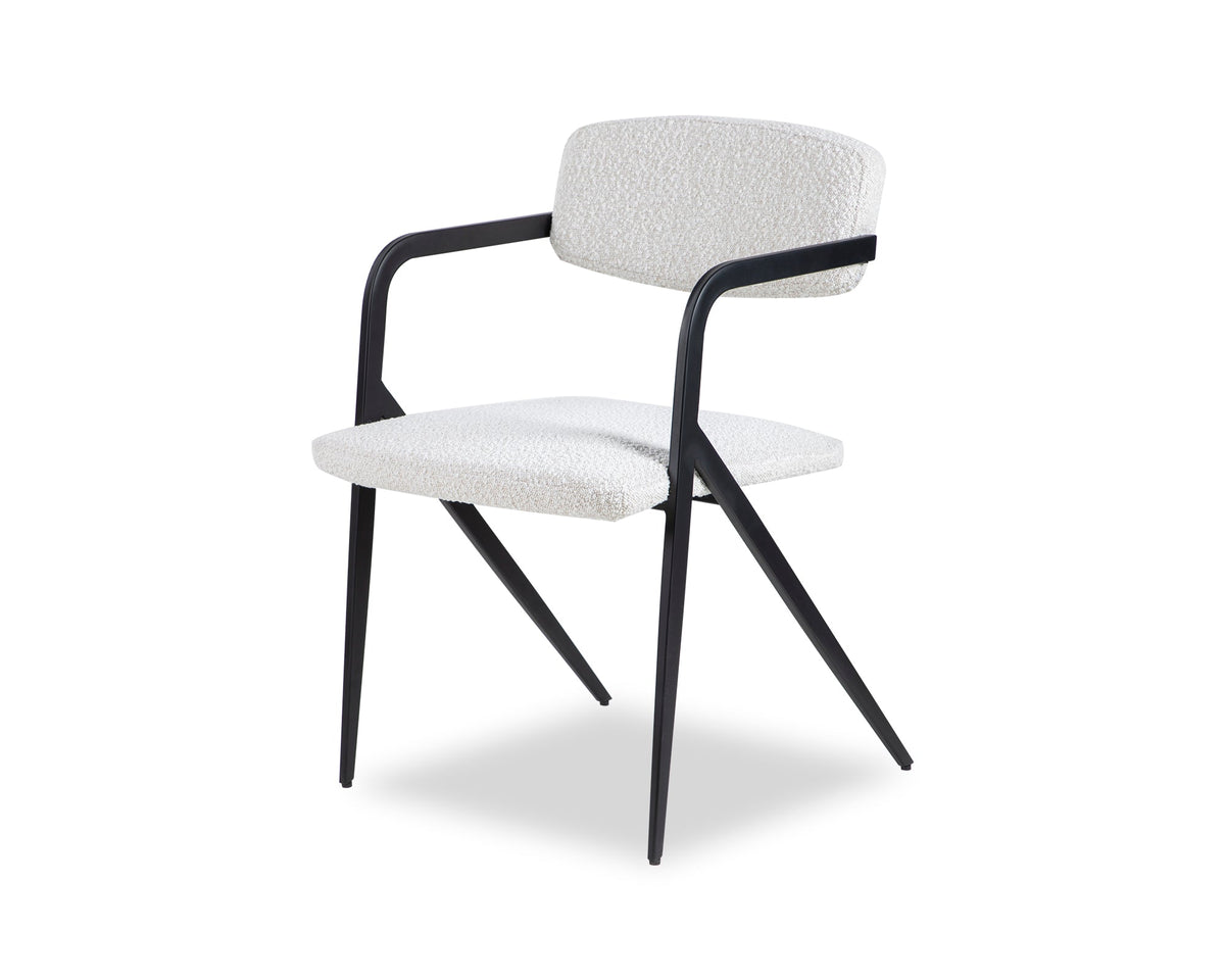 Alpar Dining Chair  -  Boucle Sand