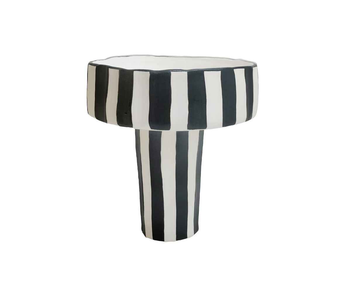 Weston Bowl - Black and White Ceramic