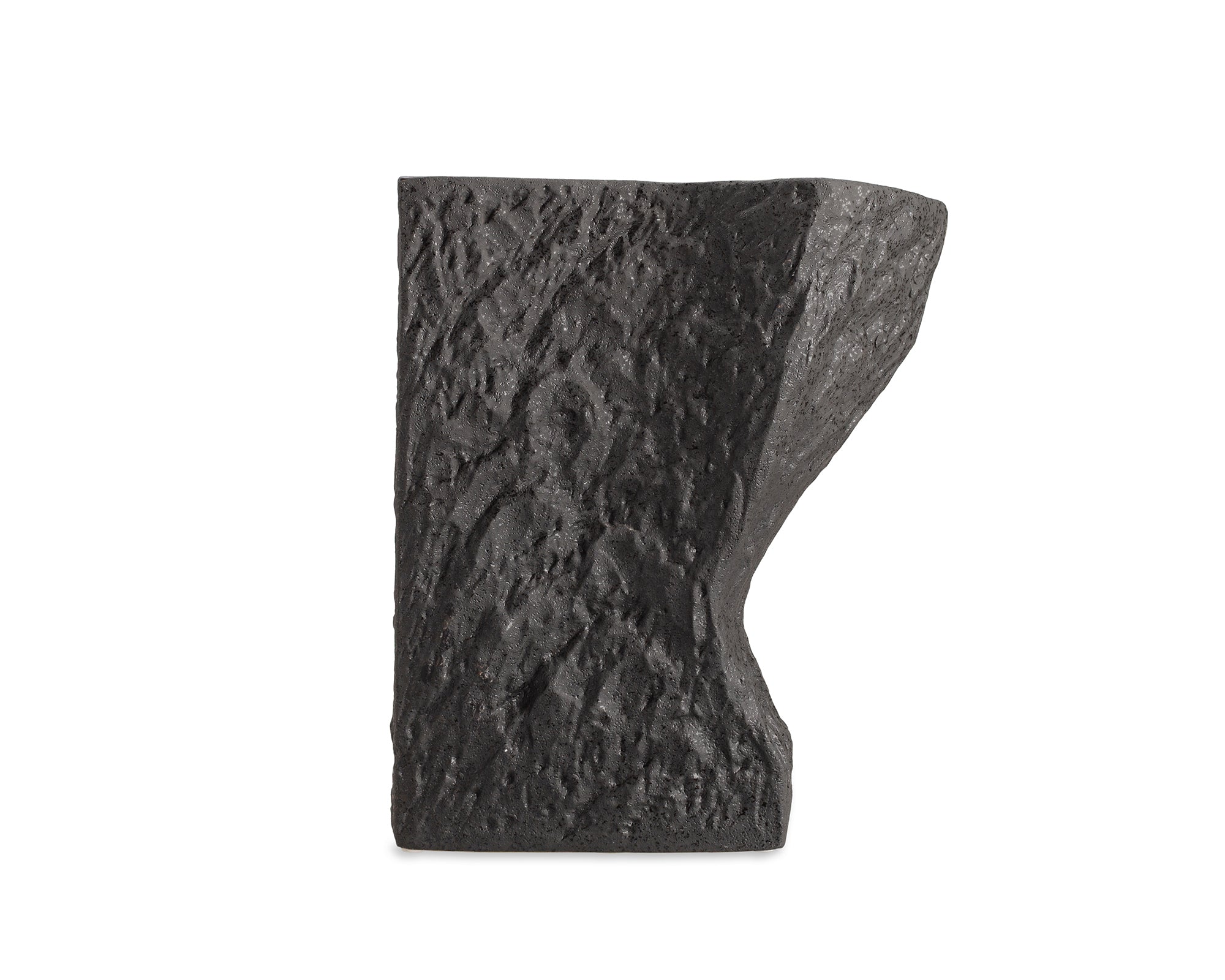 Quarry Vase I - Black Ceramic