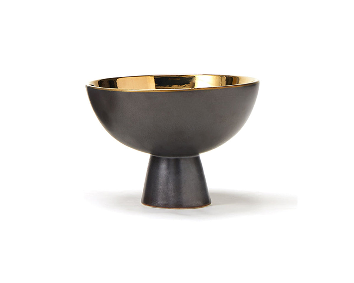 Grail Bowl  - Bronzed Glazed Ceramic