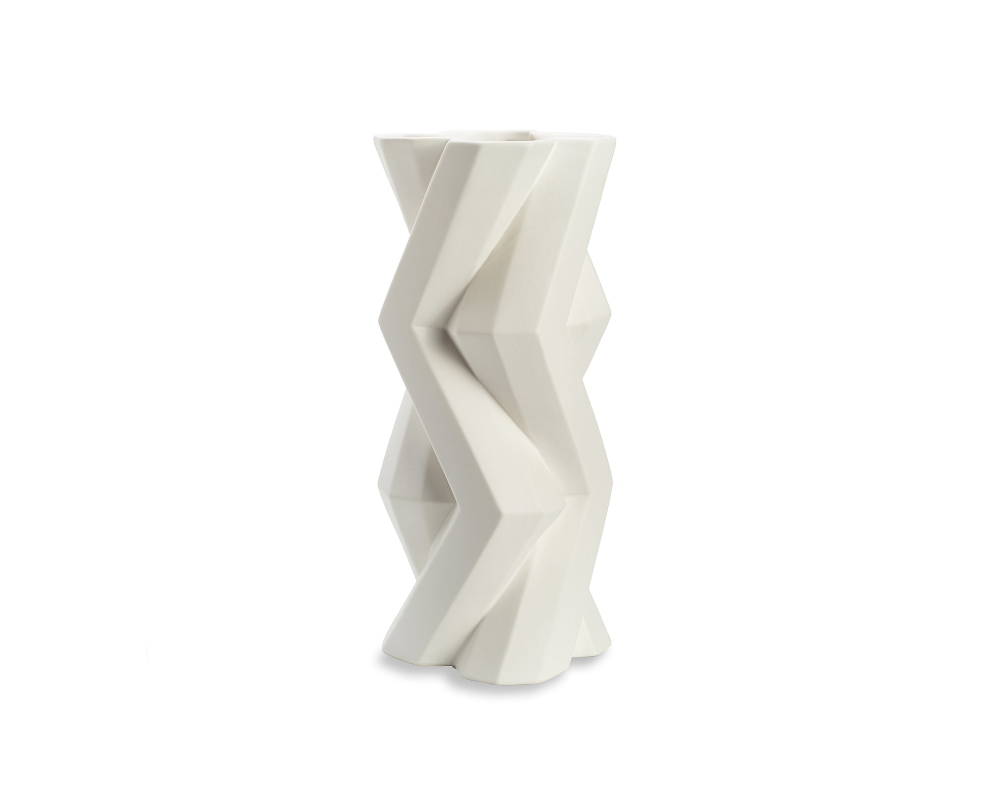 Boccio Vase - White