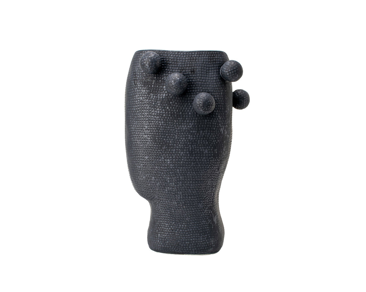 Latete Vase II - Black Ceramic