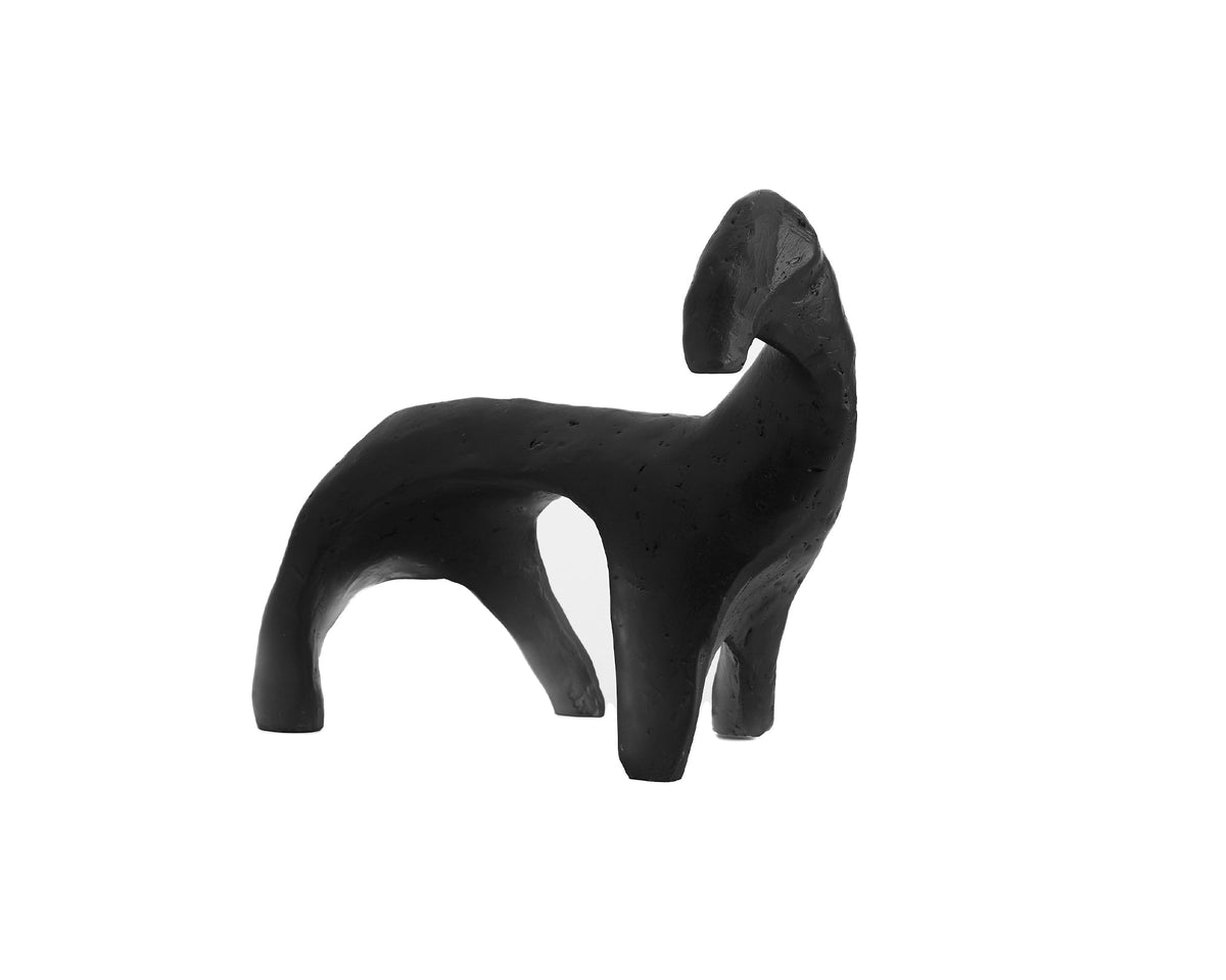 Paleo Sculpture  - White/Black