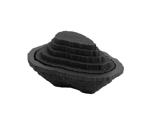 Geology Box  - White/Black