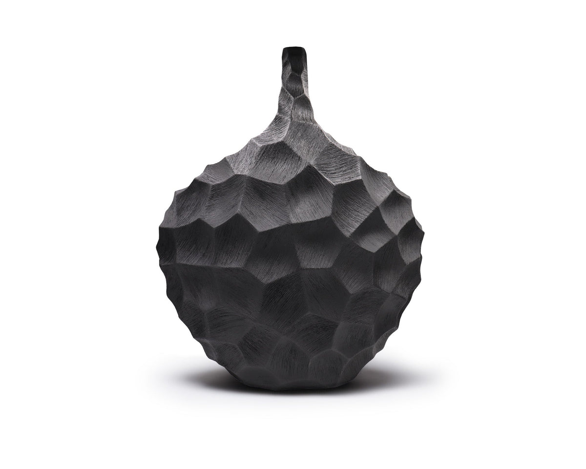 Lucas Vase  - White/Black