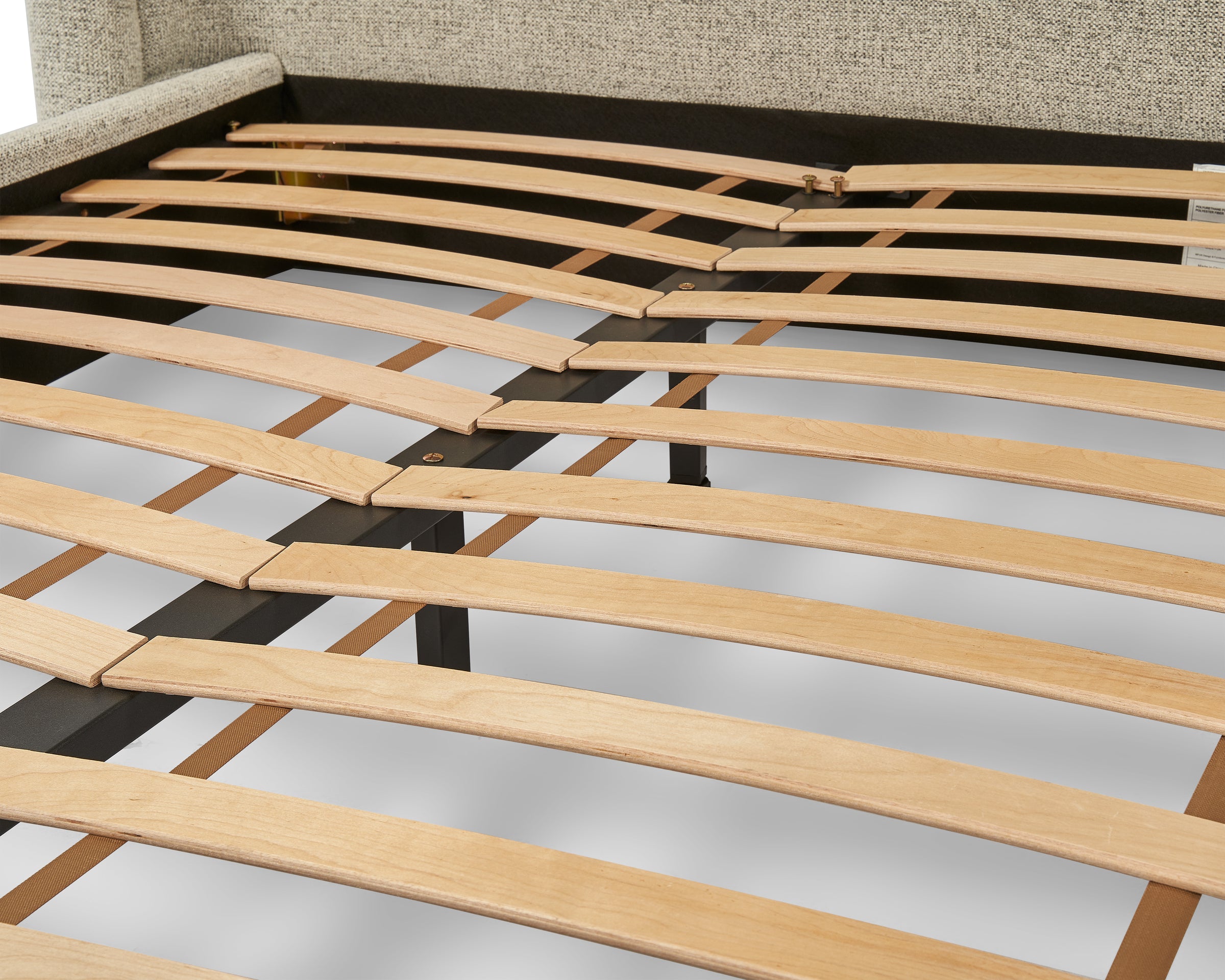 Calais King Size Bed - Colmer Silver Grain