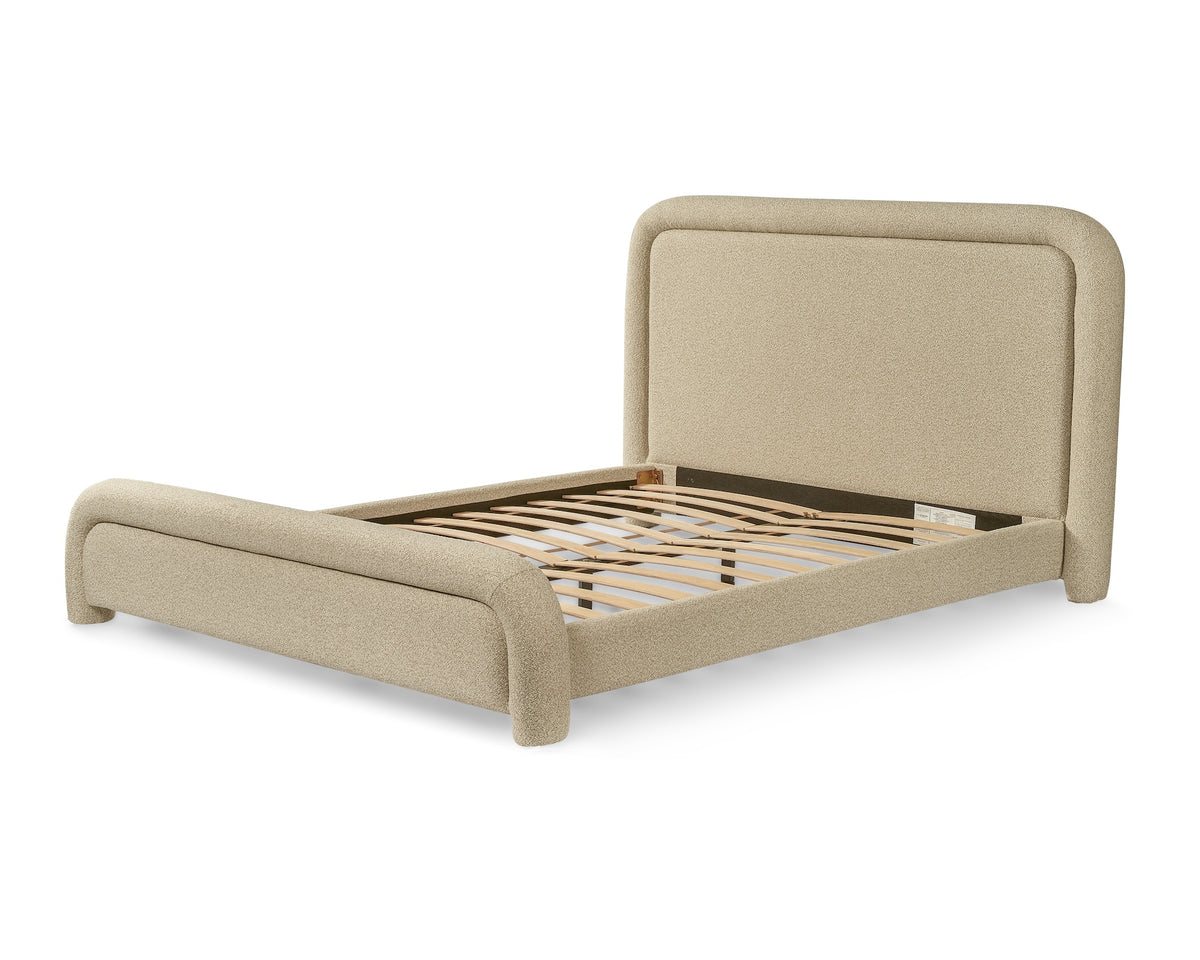 Bareta King Size Bed - Capella Sand
