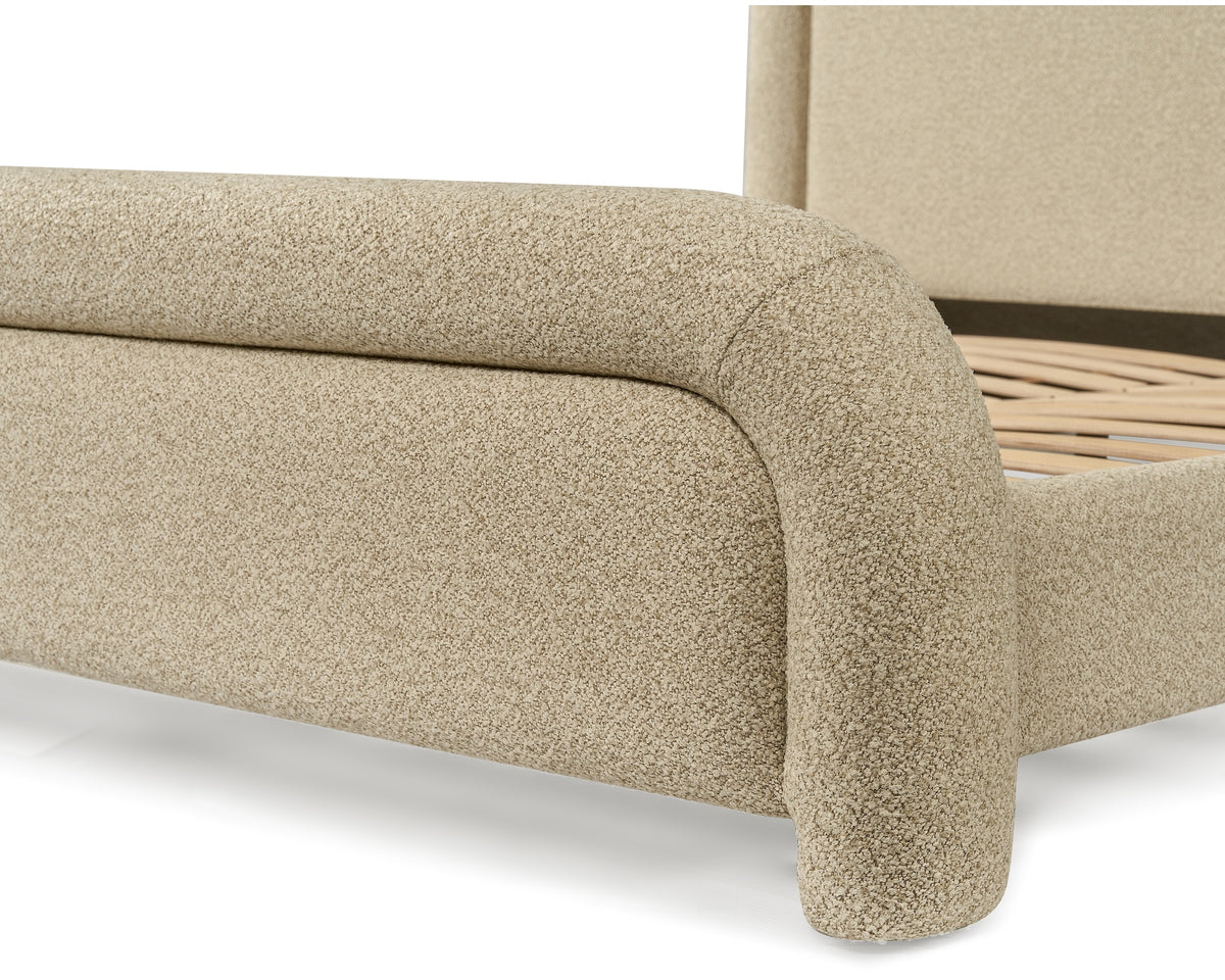 Bareta King Size Bed - Capella Sand