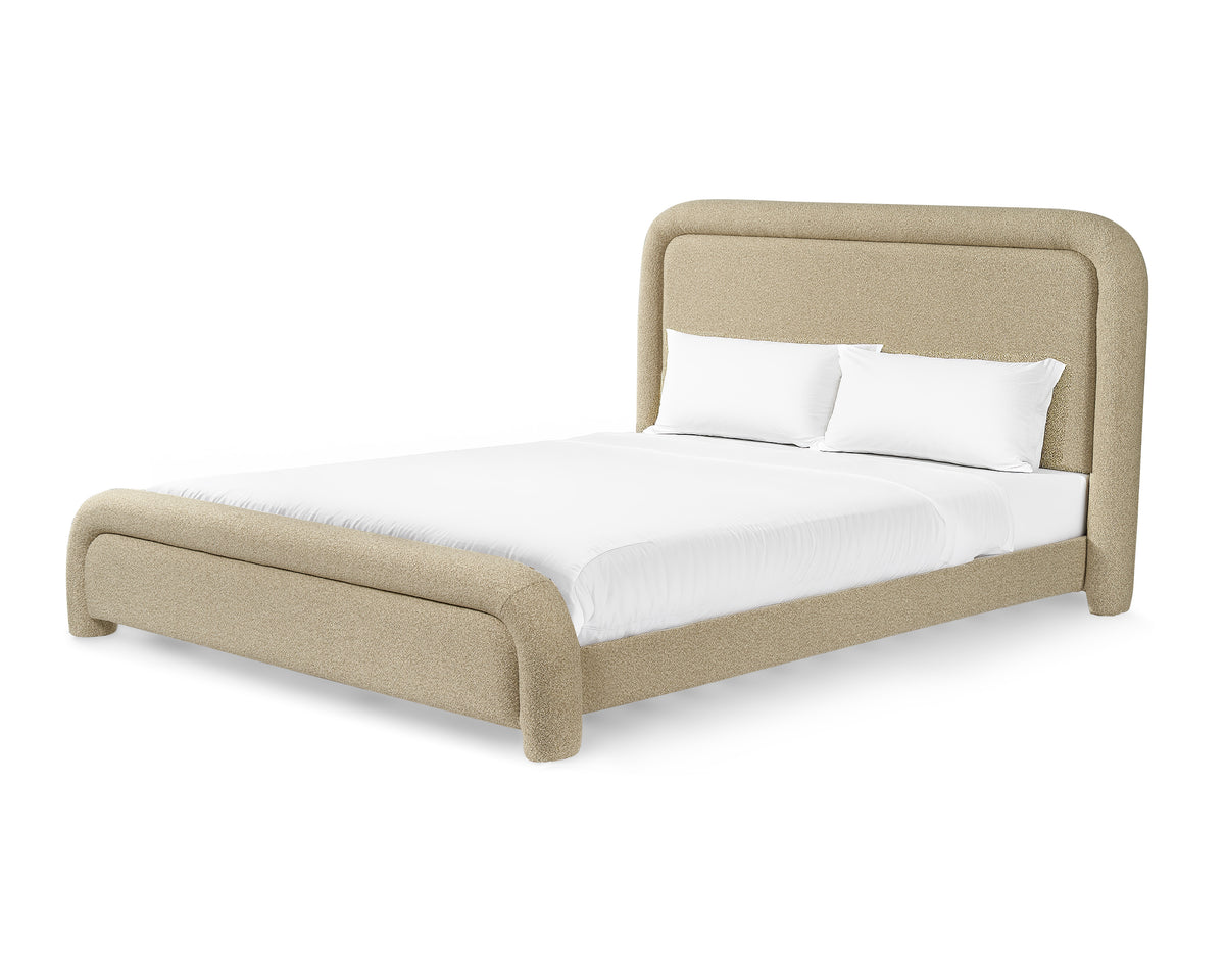 Bareta King Size Bed - Capella Sand