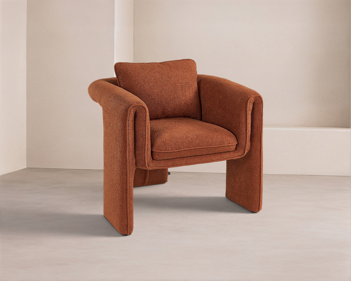 Bloom Occasional Chair - Lander Rust
