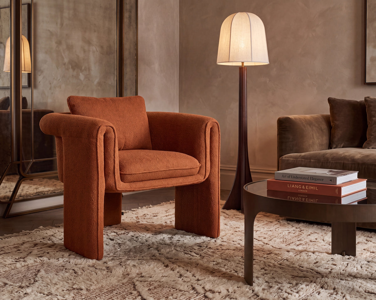 Bloom Occasional Chair - Lander Rust