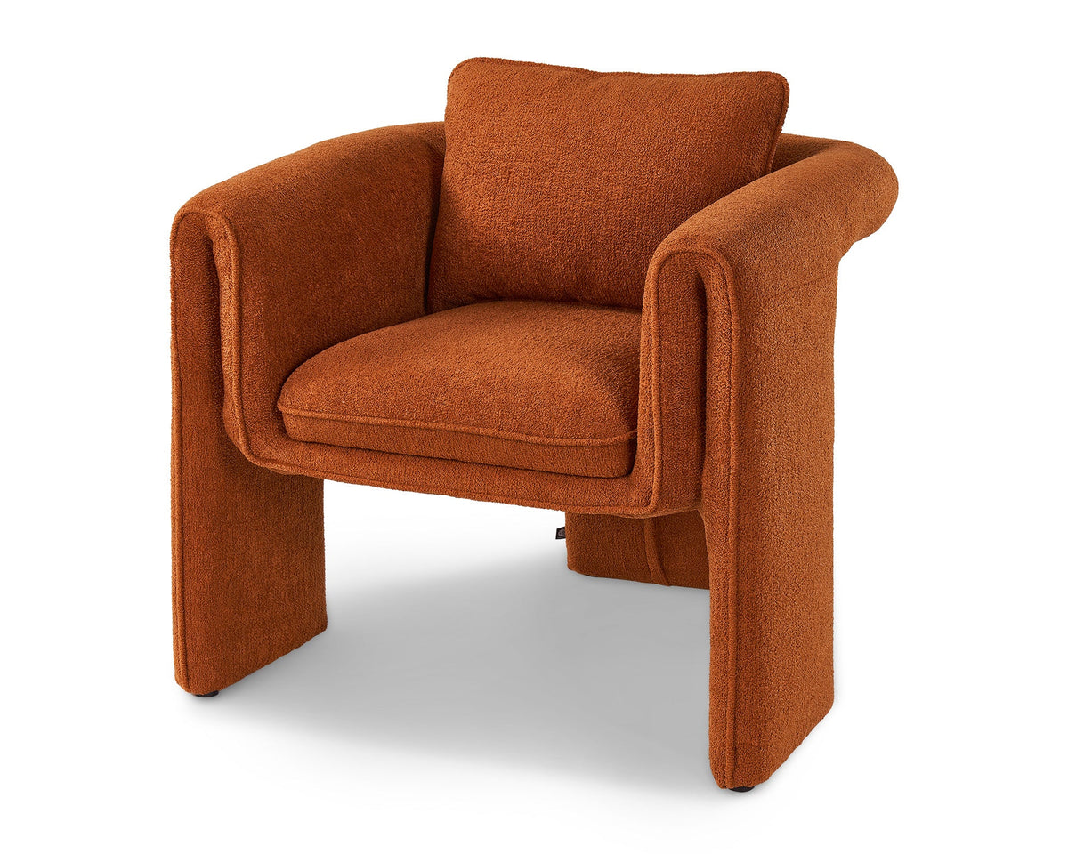 Bloom Occasional Chair  -  Lander Rust
