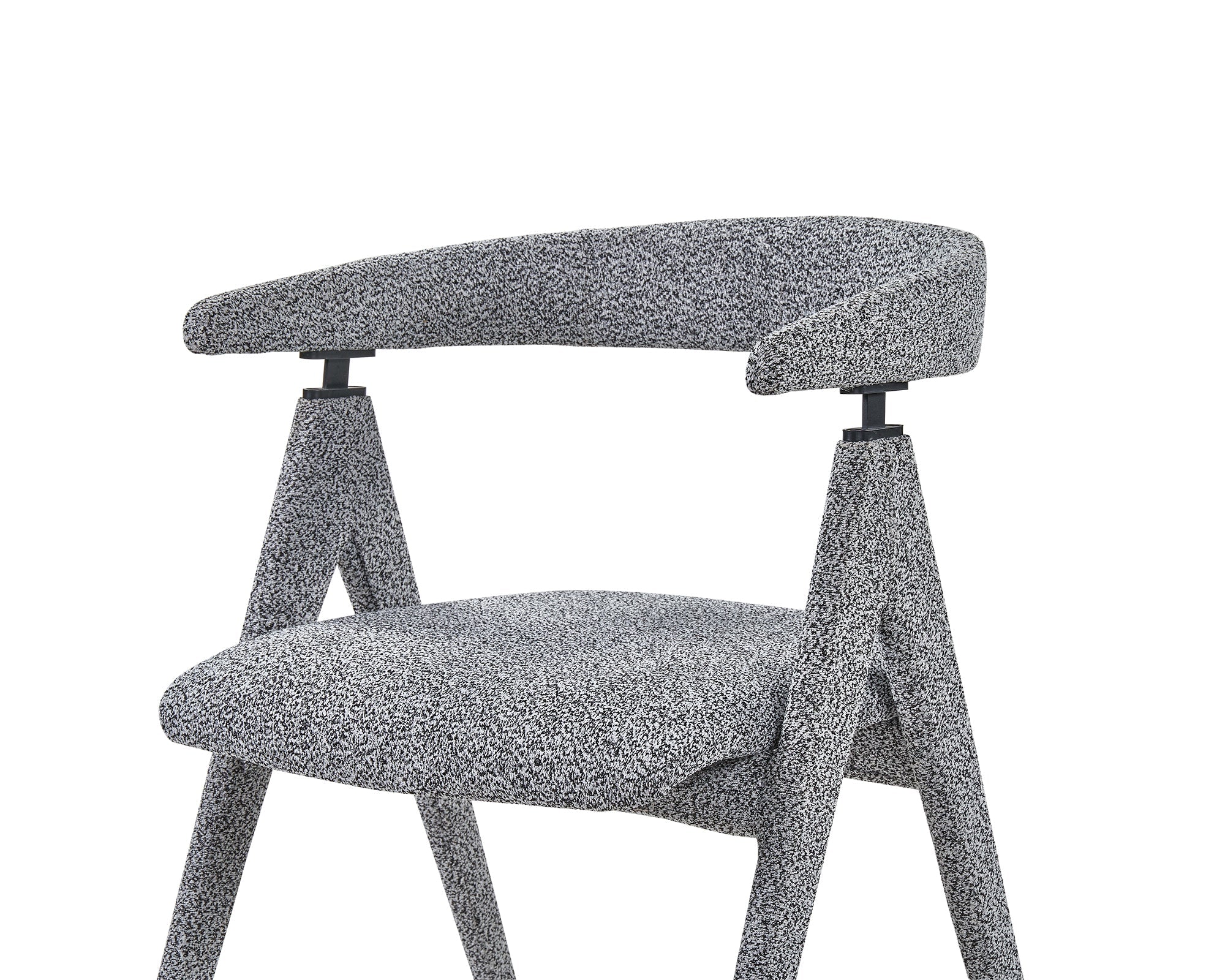 Kelly Dining Chair  -  Speckle Grey