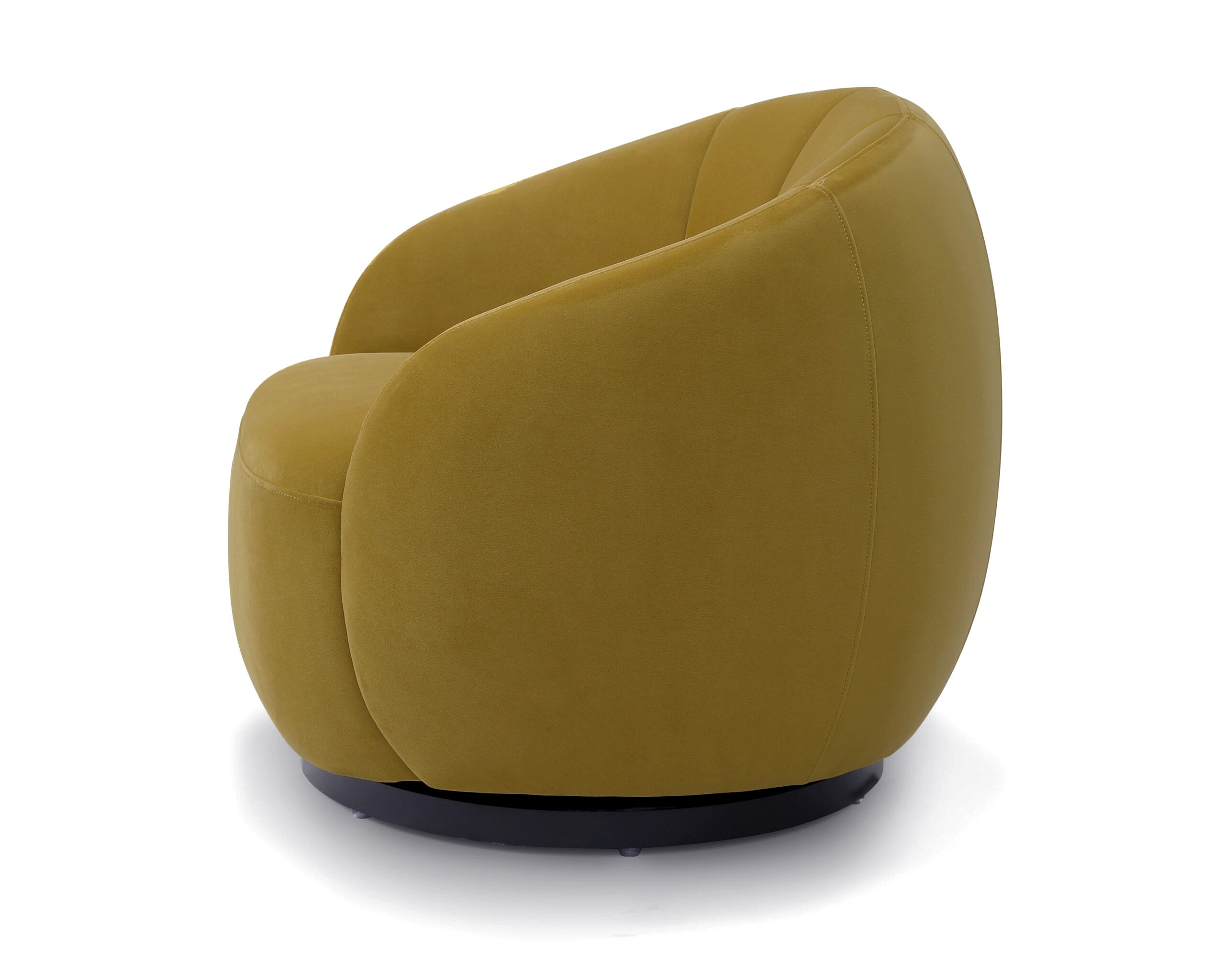 Bulpa Occasional Chair  - Kaster Mustard Velvet