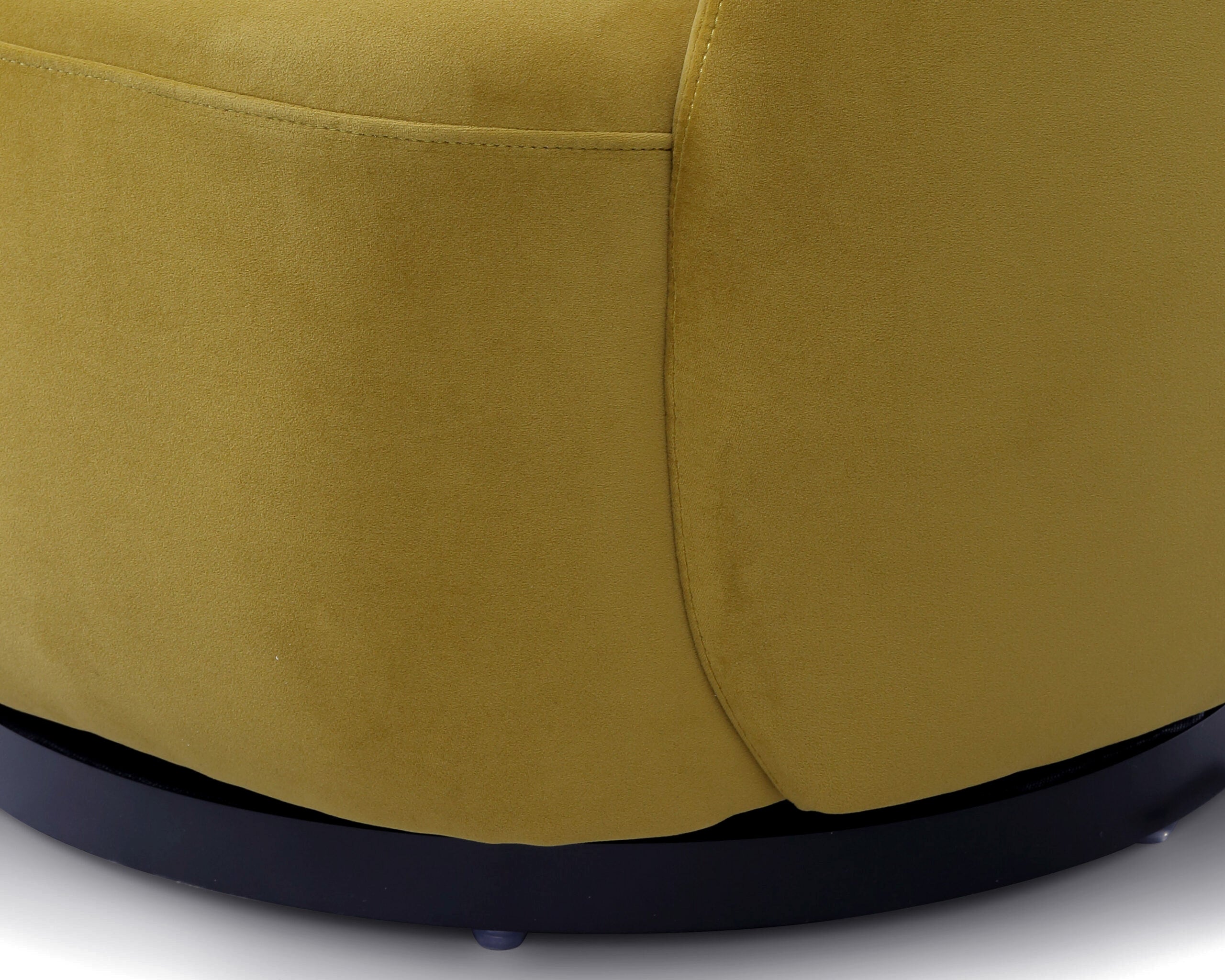 Bulpa Occasional Chair  - Kaster Mustard Velvet