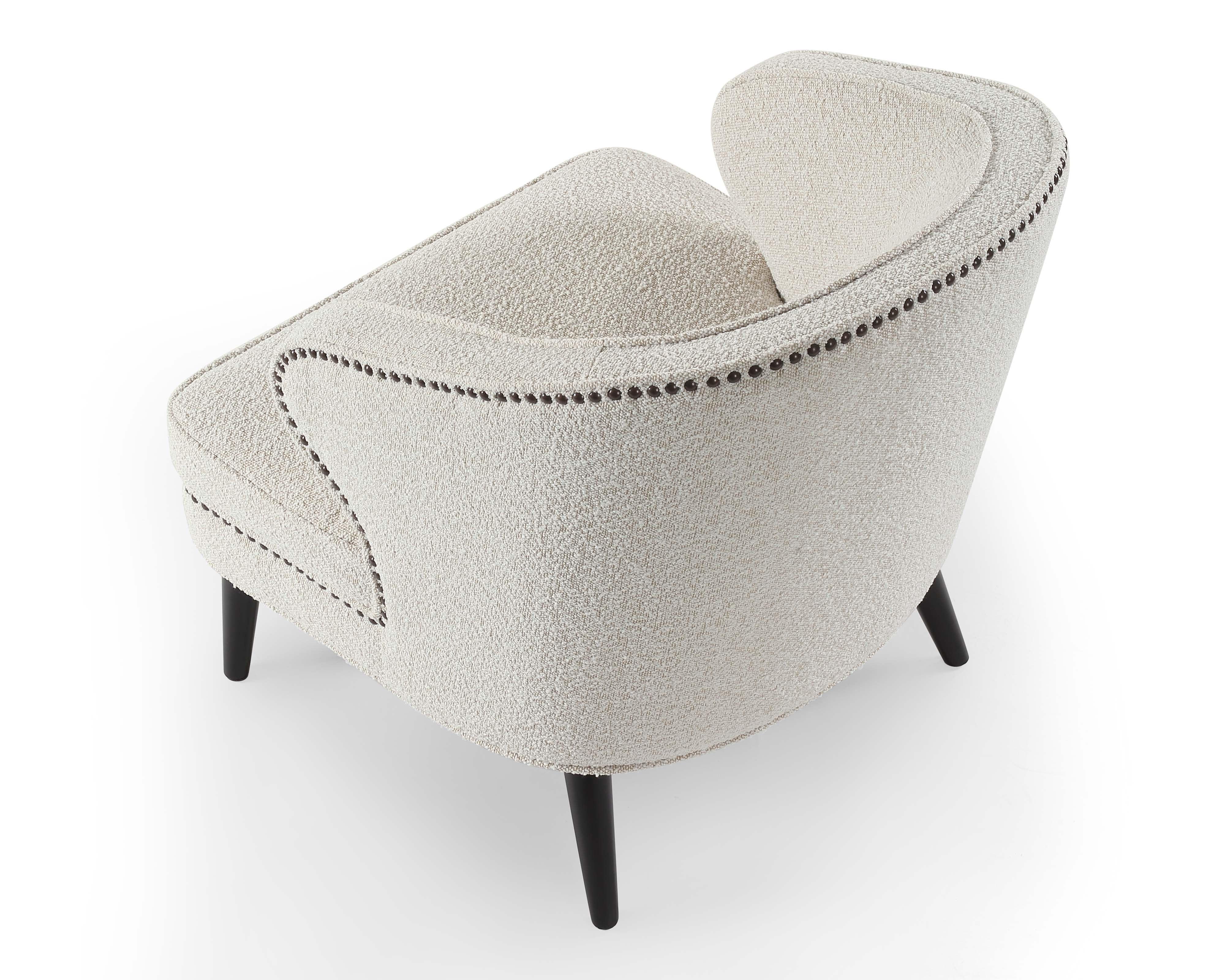 Lindsay Occasional Chair  -  Boucle Sand