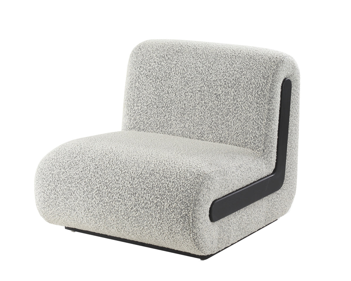 Bola Occasional Chair - Boucle Whisk & Black