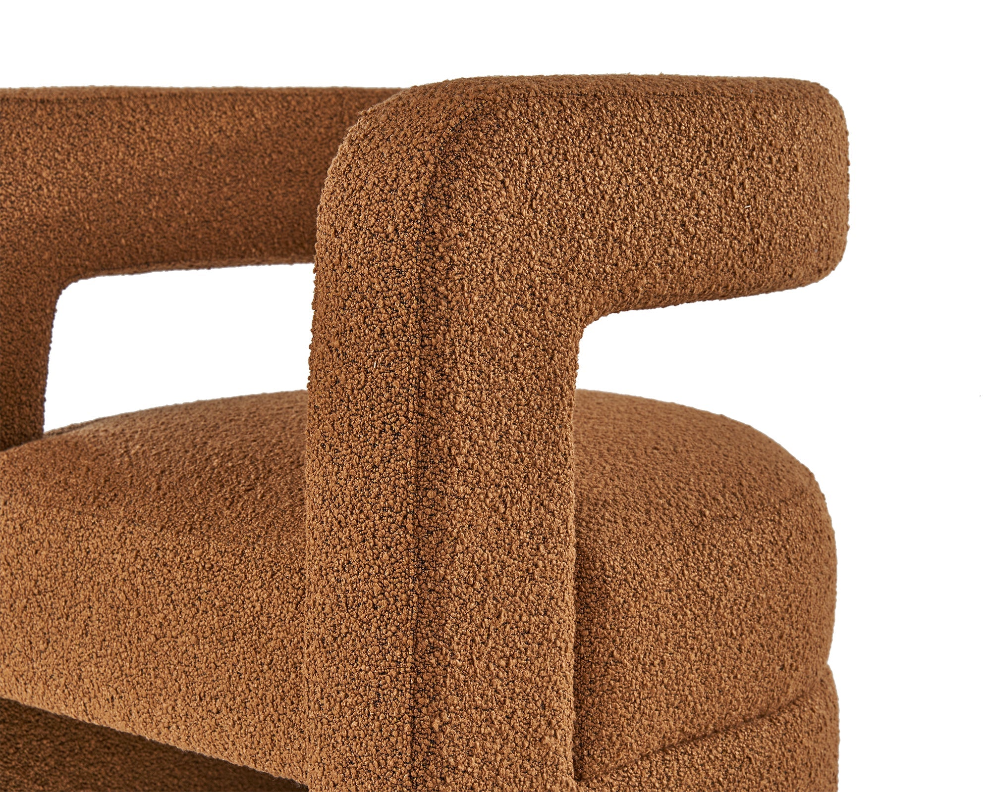 Minox Chair  -  Beau Clay Boucle