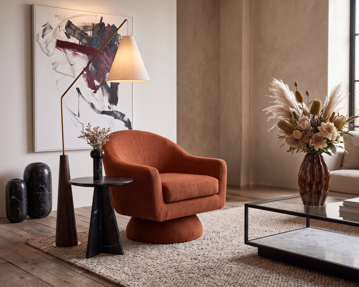 Elma Occasional Chair - Lander Rust
