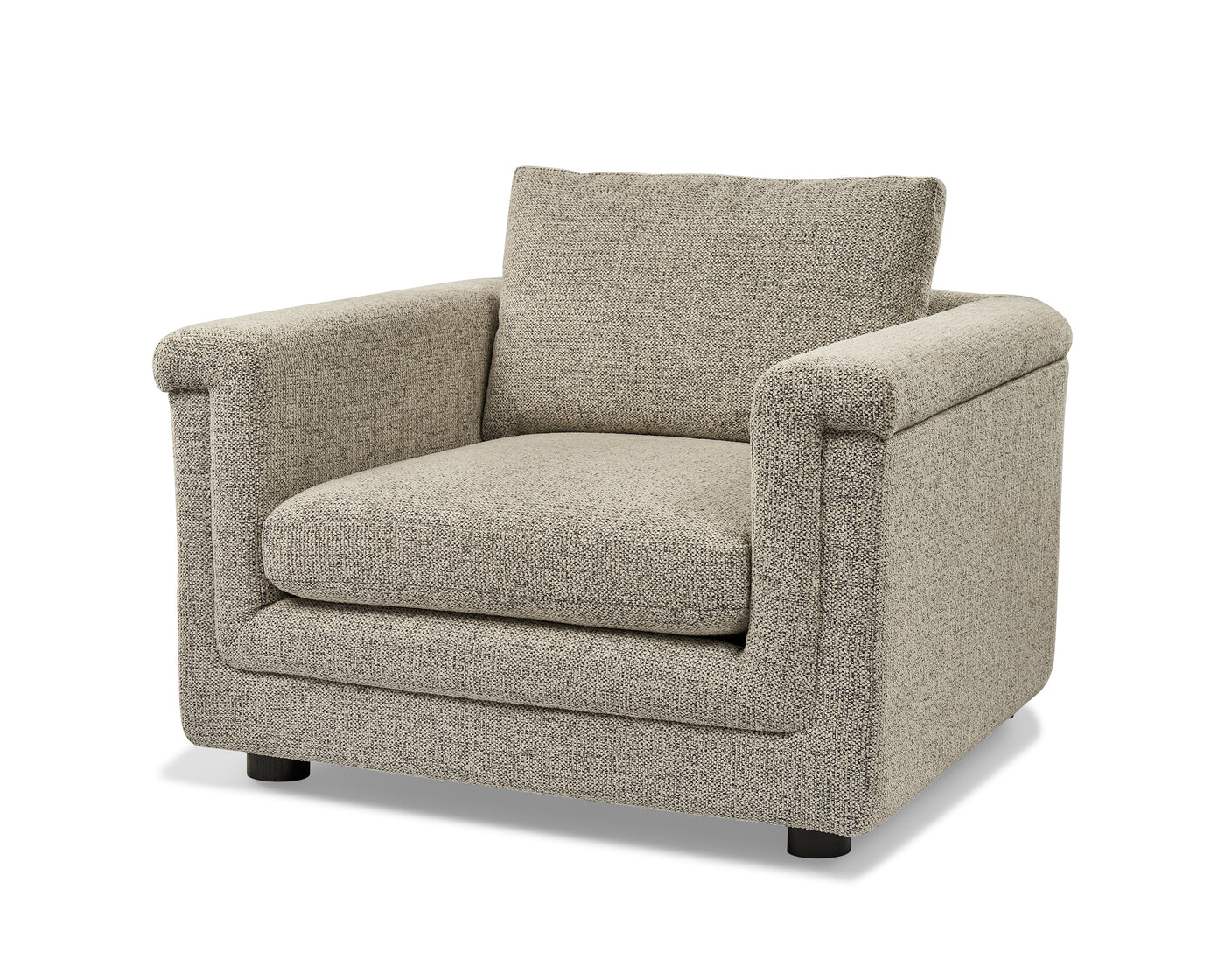 Delta Occasional Chair - Colmer Silver Grain