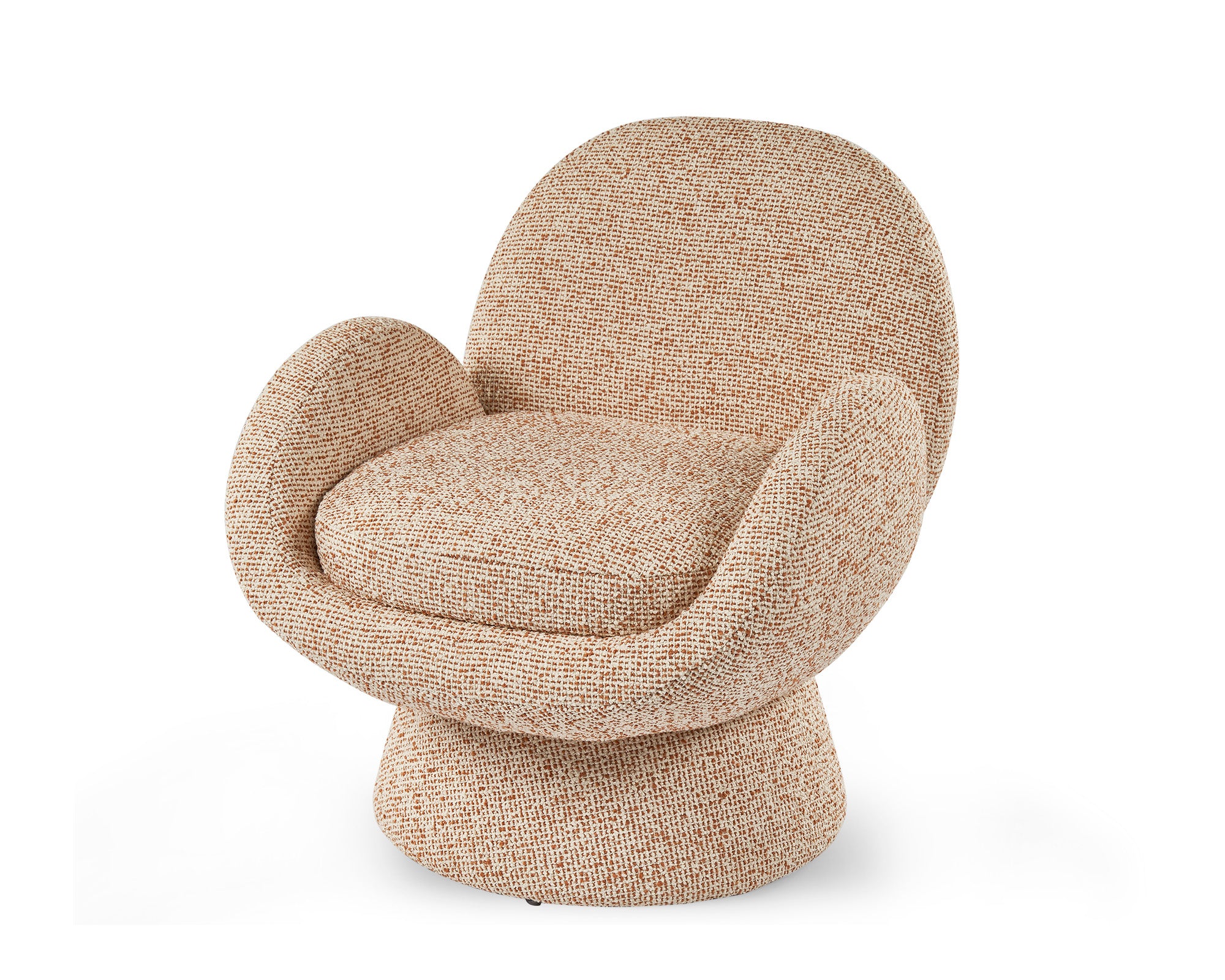 Arles Occasional Swivel Chair - Dexter Sparkle Citrus