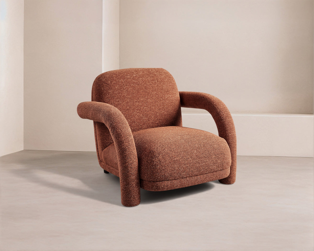 Orsay Occasional Chair - Bari Chestnut Red
