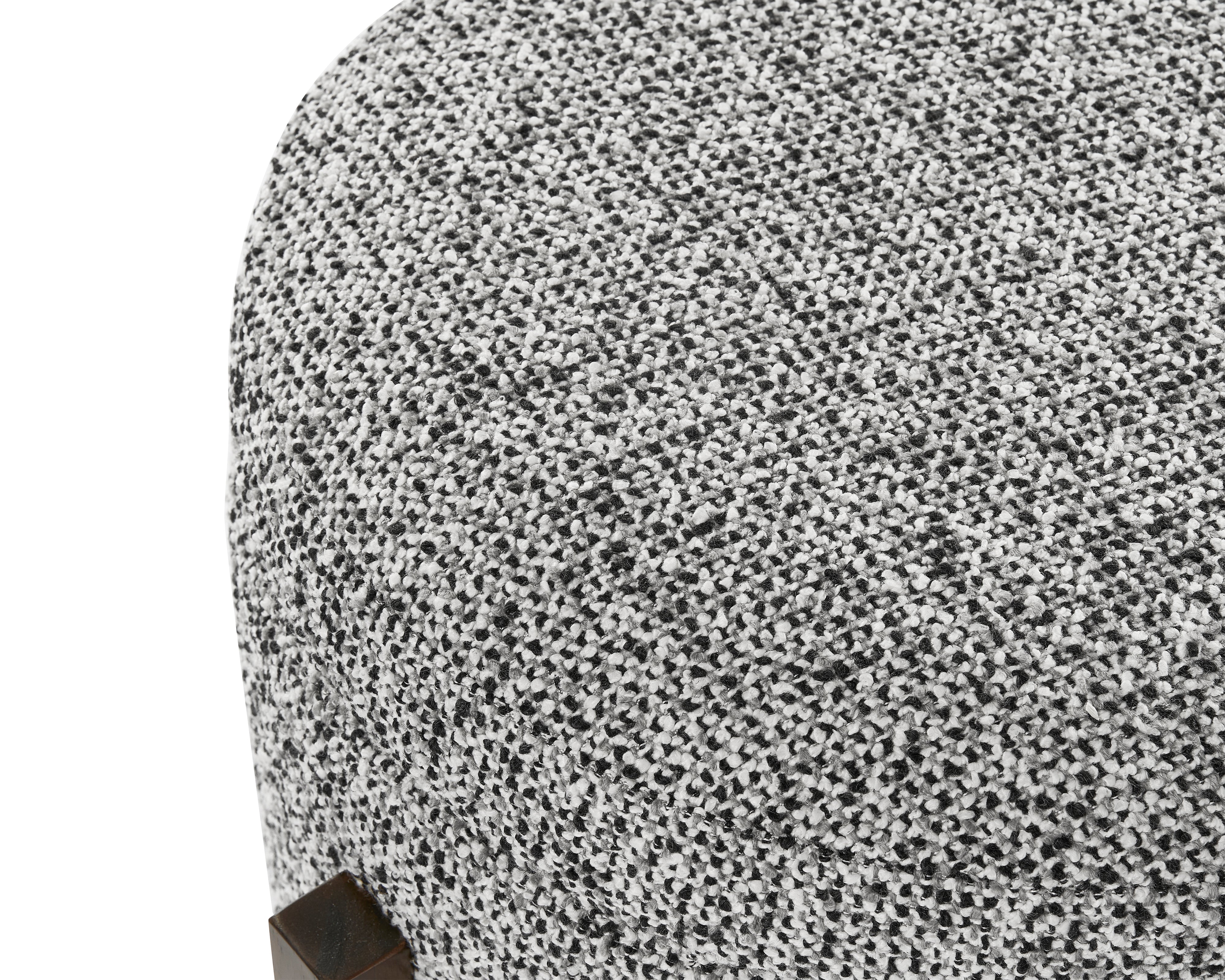 Asti Ottoman - Dexter Sparkle Stone/Ash Wood