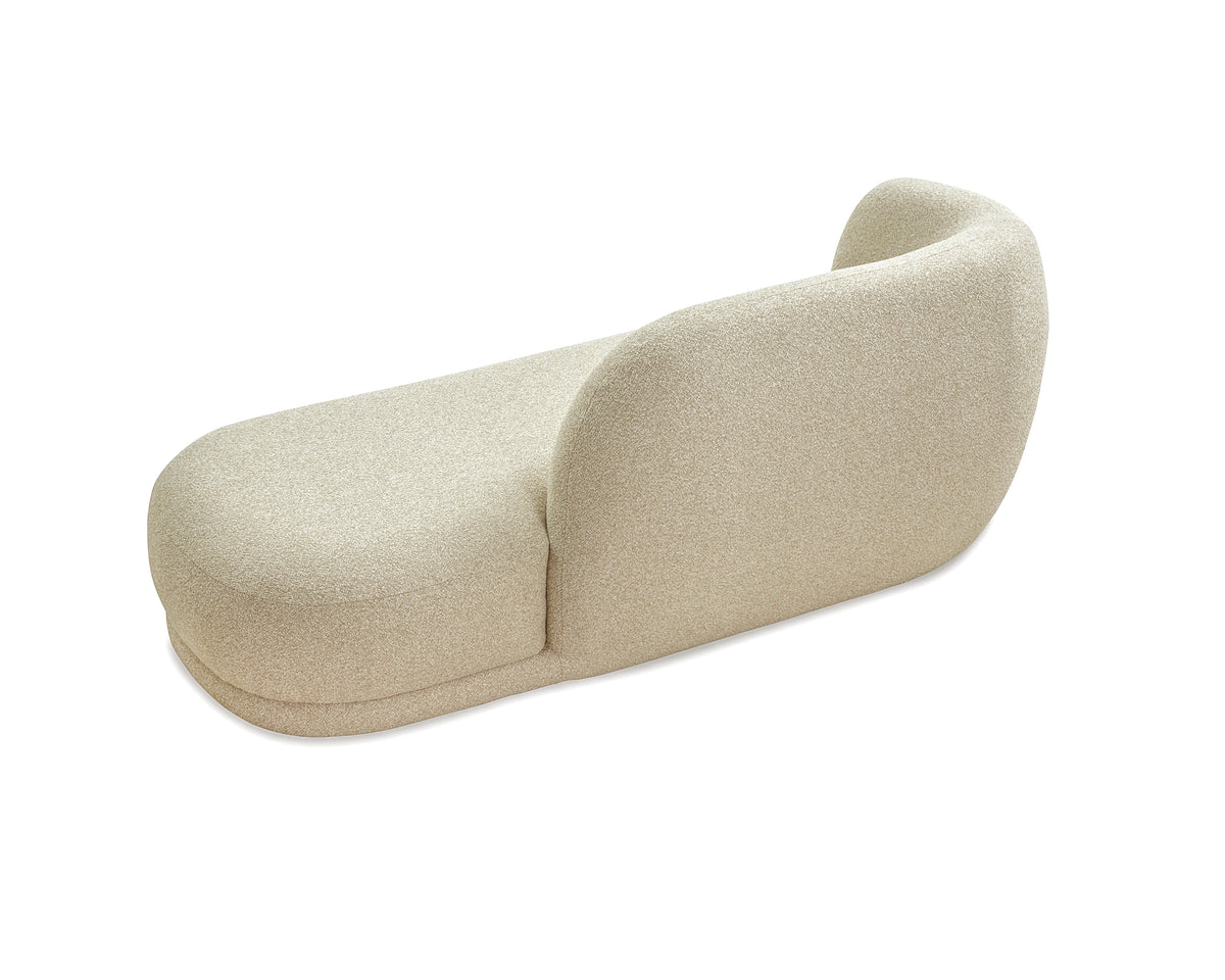 Curva Chaise Sofa - Capella Sand