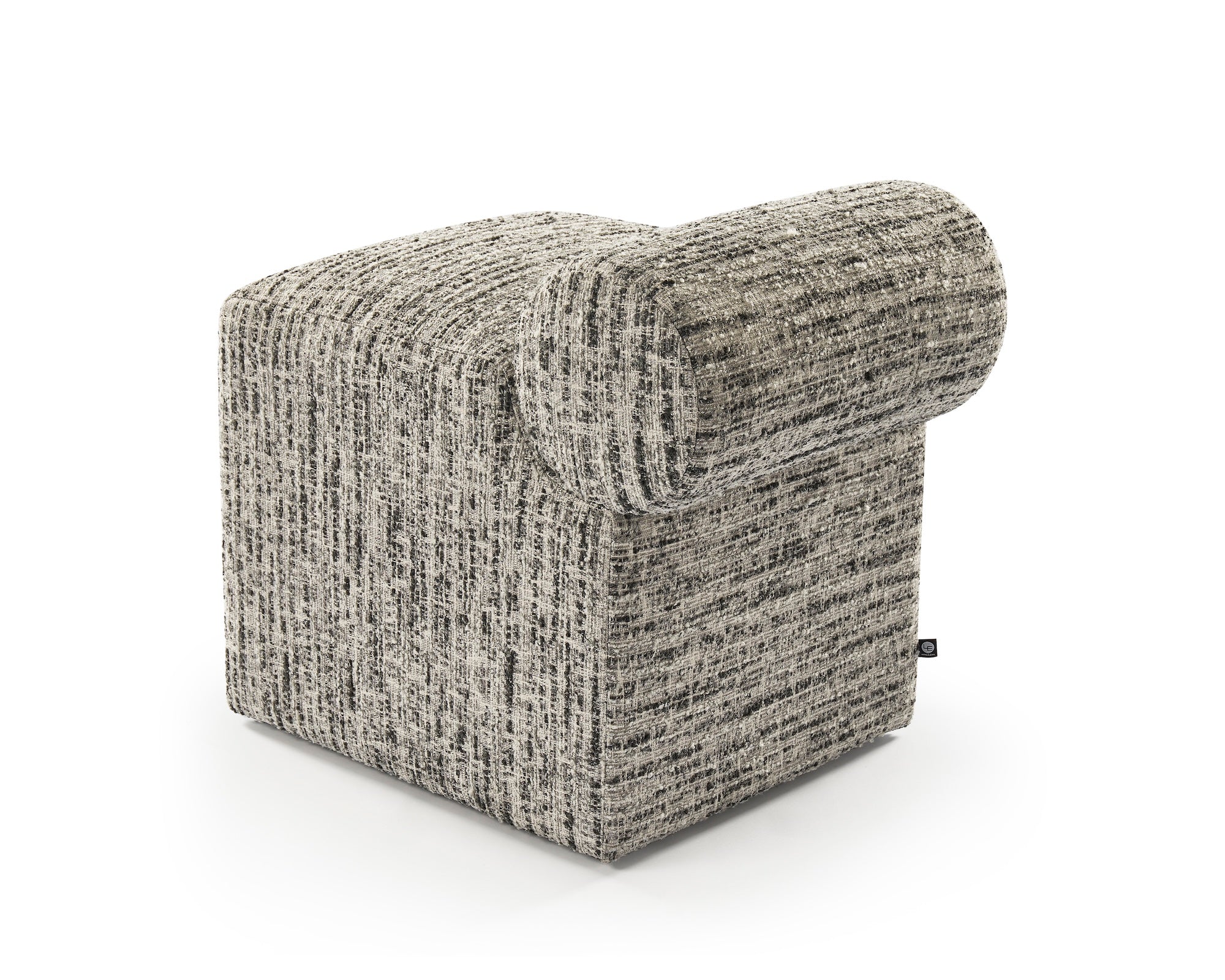 Lecco Foot Stool - Letto Grey