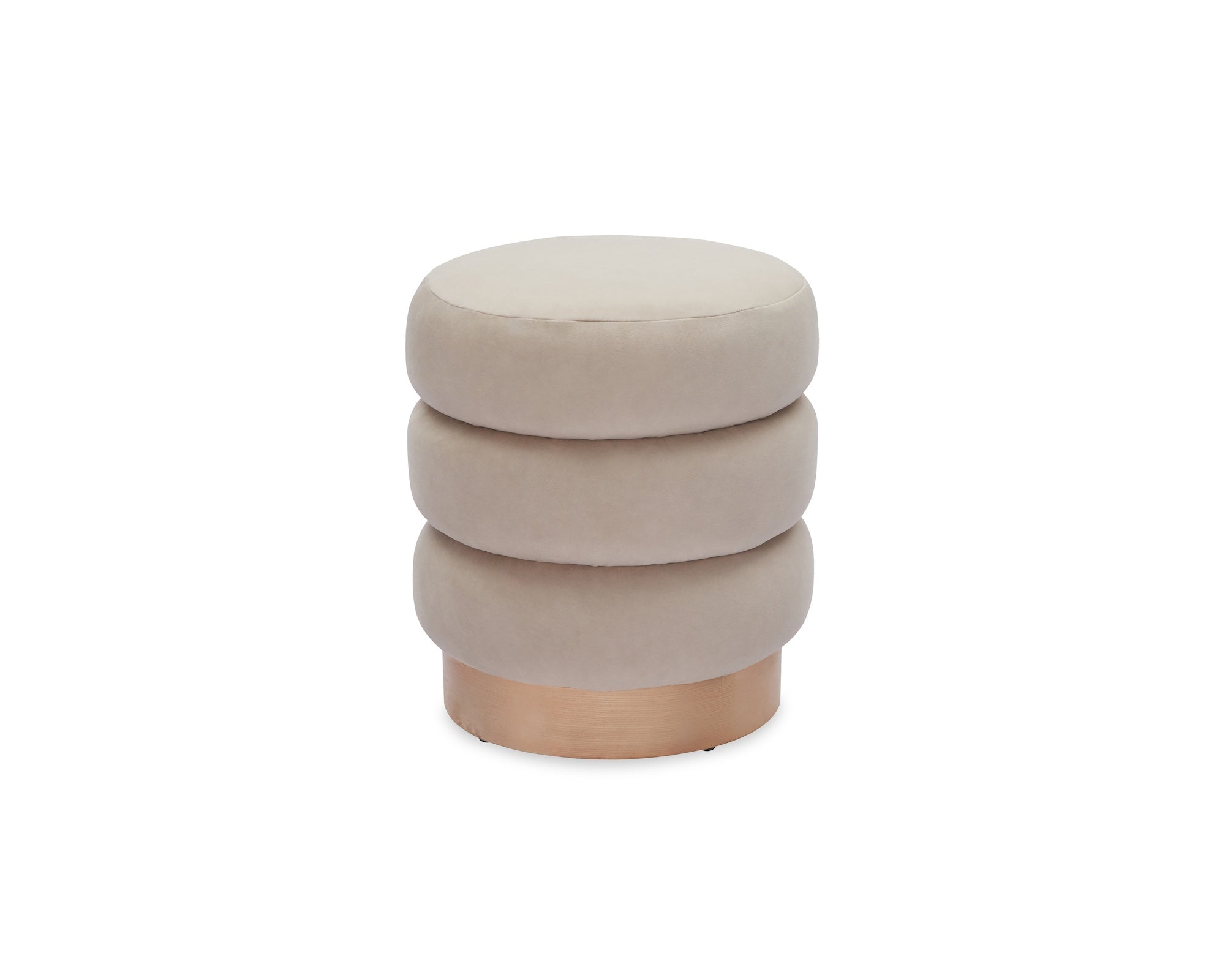Trace Footstool - Hopper Desert | Natural Oak Solid Wood