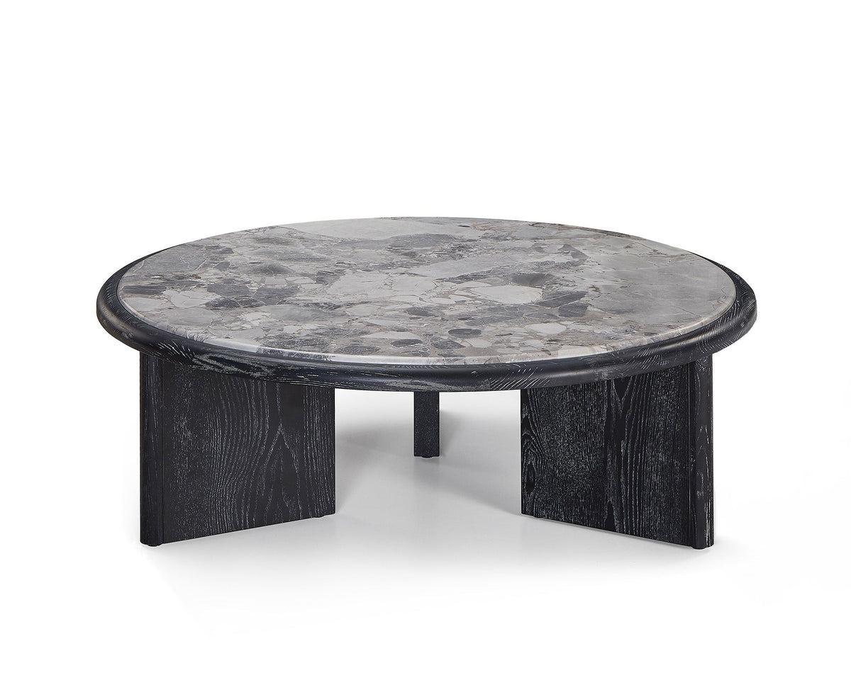 Herman Coffee Table   -  Oreo Grey/Ebony