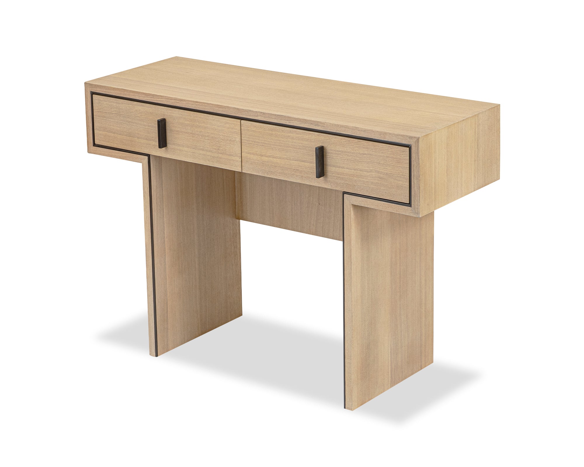 Tigur Console Table  -  Natural Oak