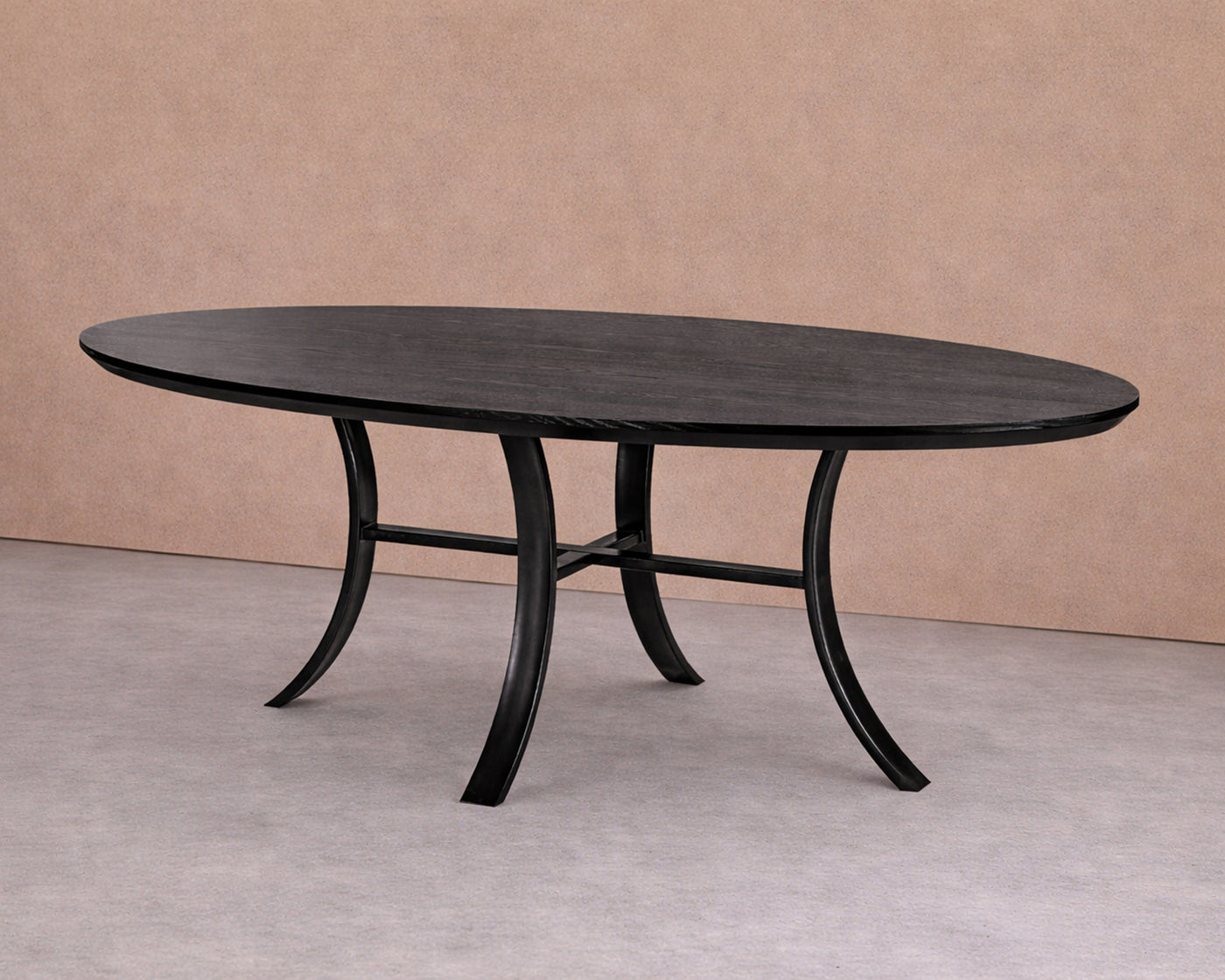 Isola Dining Table - Black Ash Wood