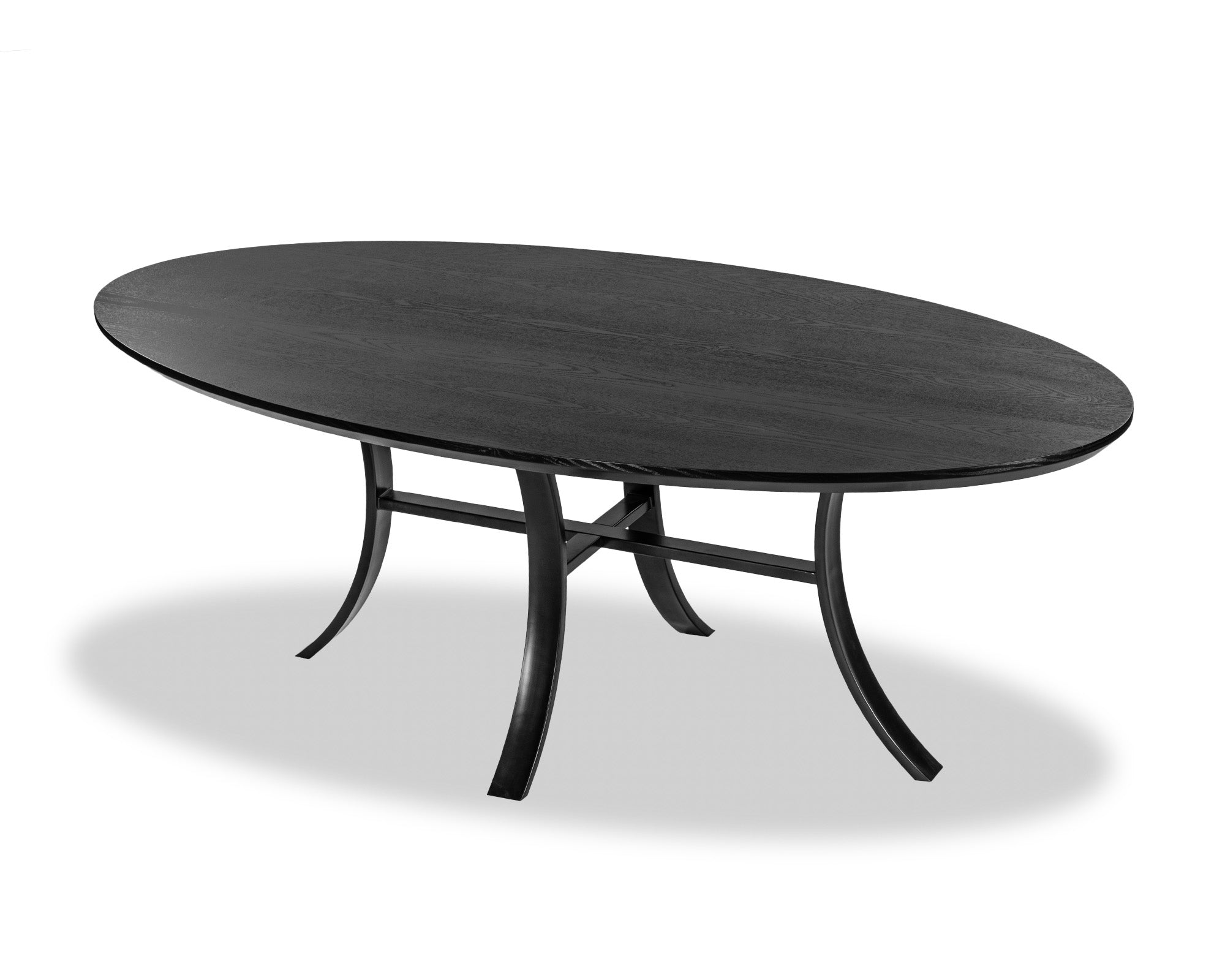 Isola Dining Table - Black Ash Wood