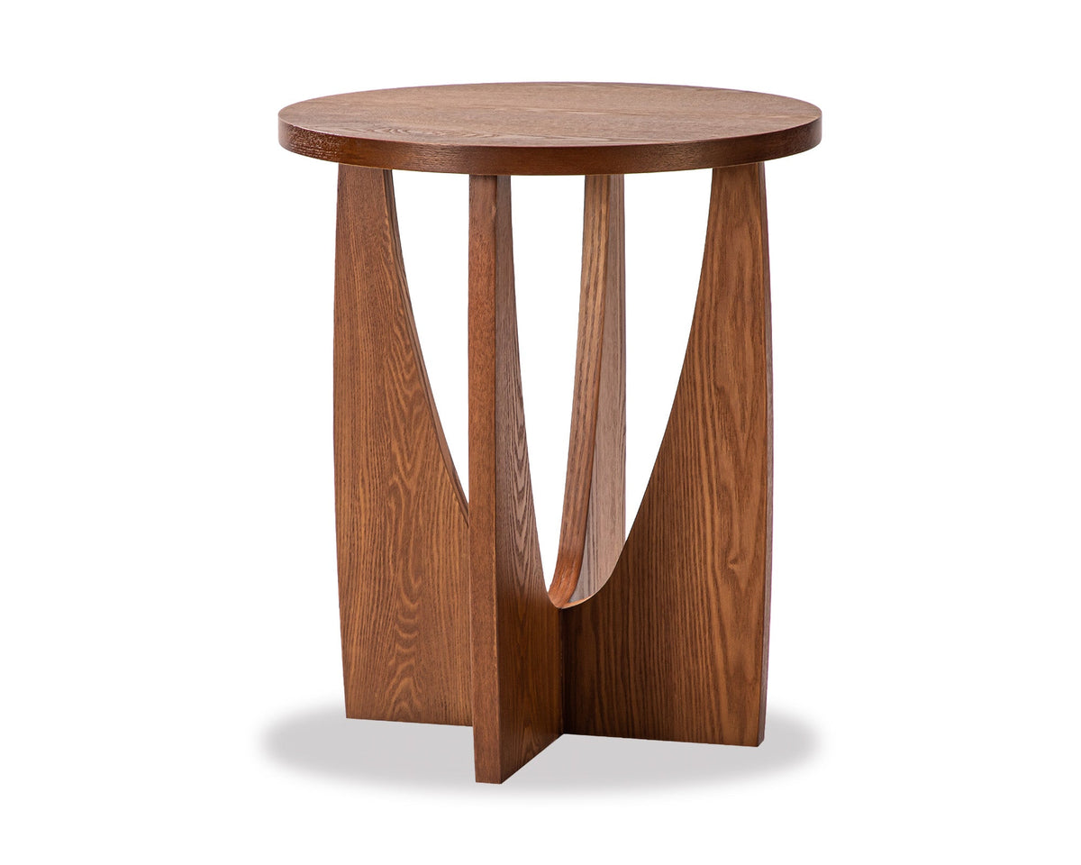 Borne Side Table  -  Classic Brown Ash
