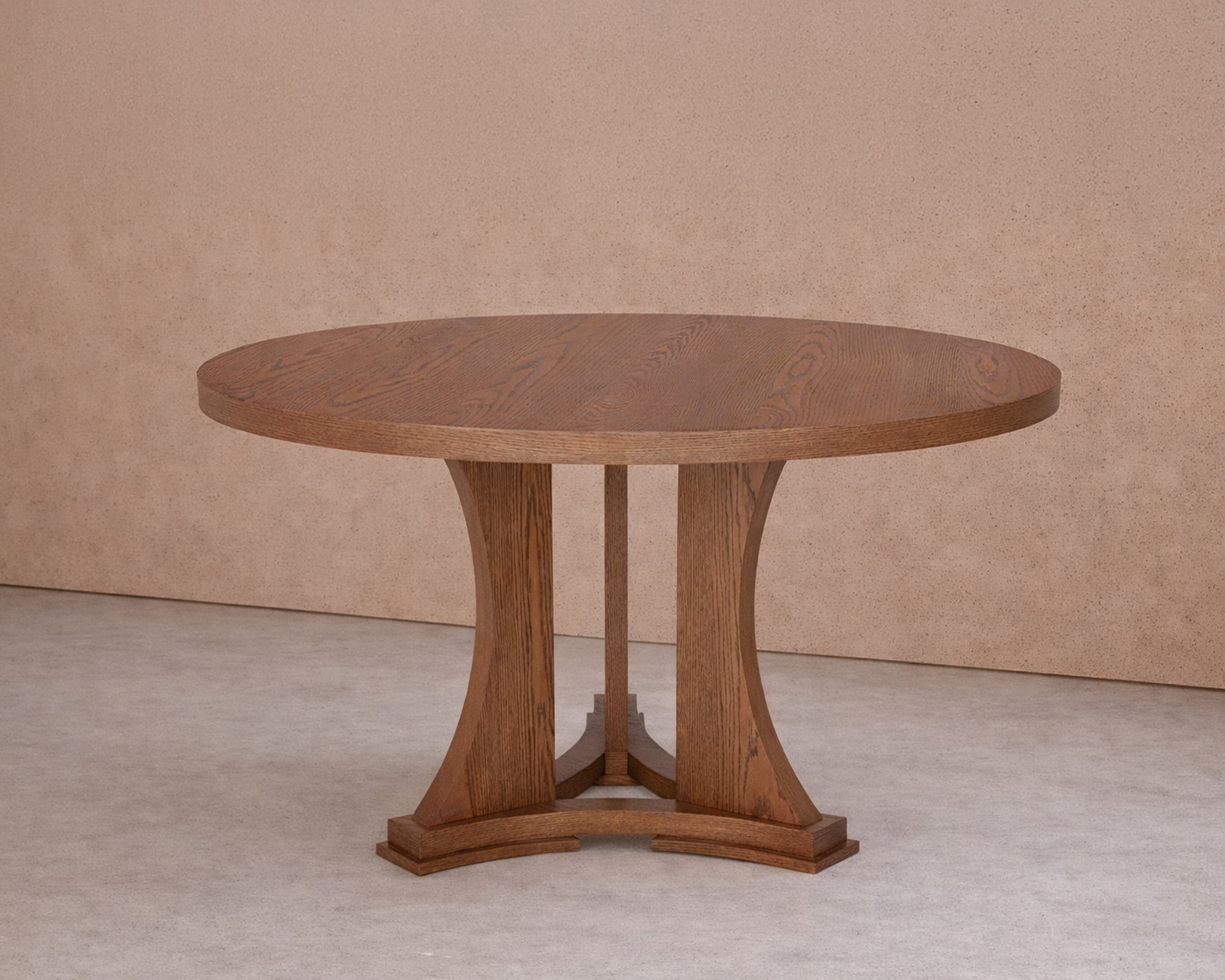 Trevi Dining Table (D1400) - Brushed Brown