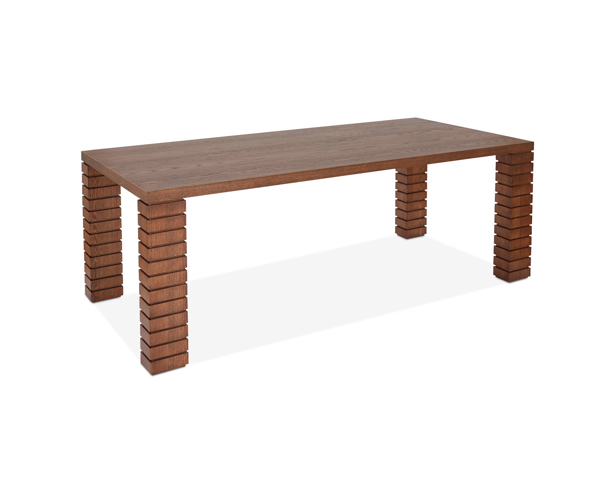 Pascal Dining Table - Brushed Brown