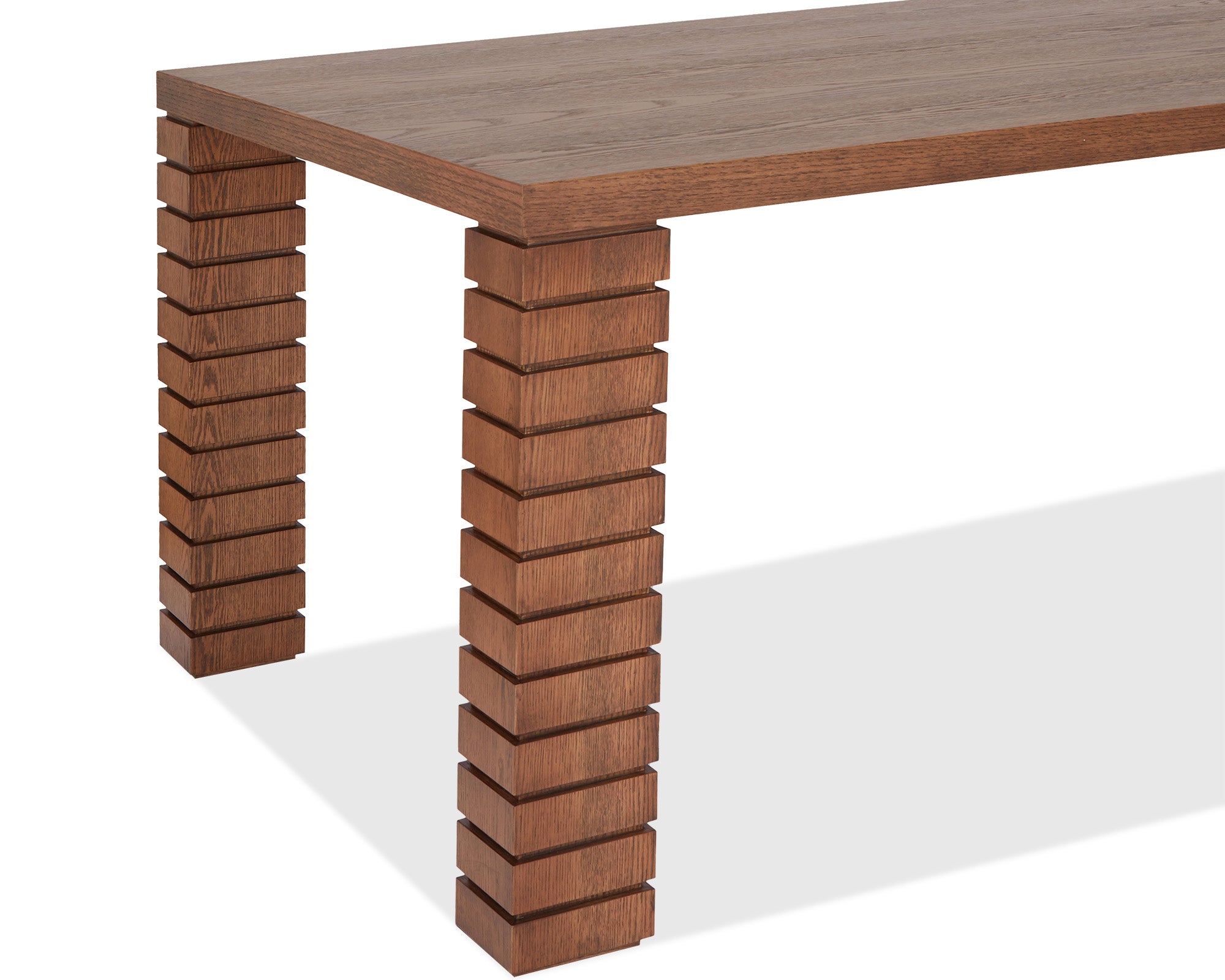 Pascal Dining Table - Brushed Brown