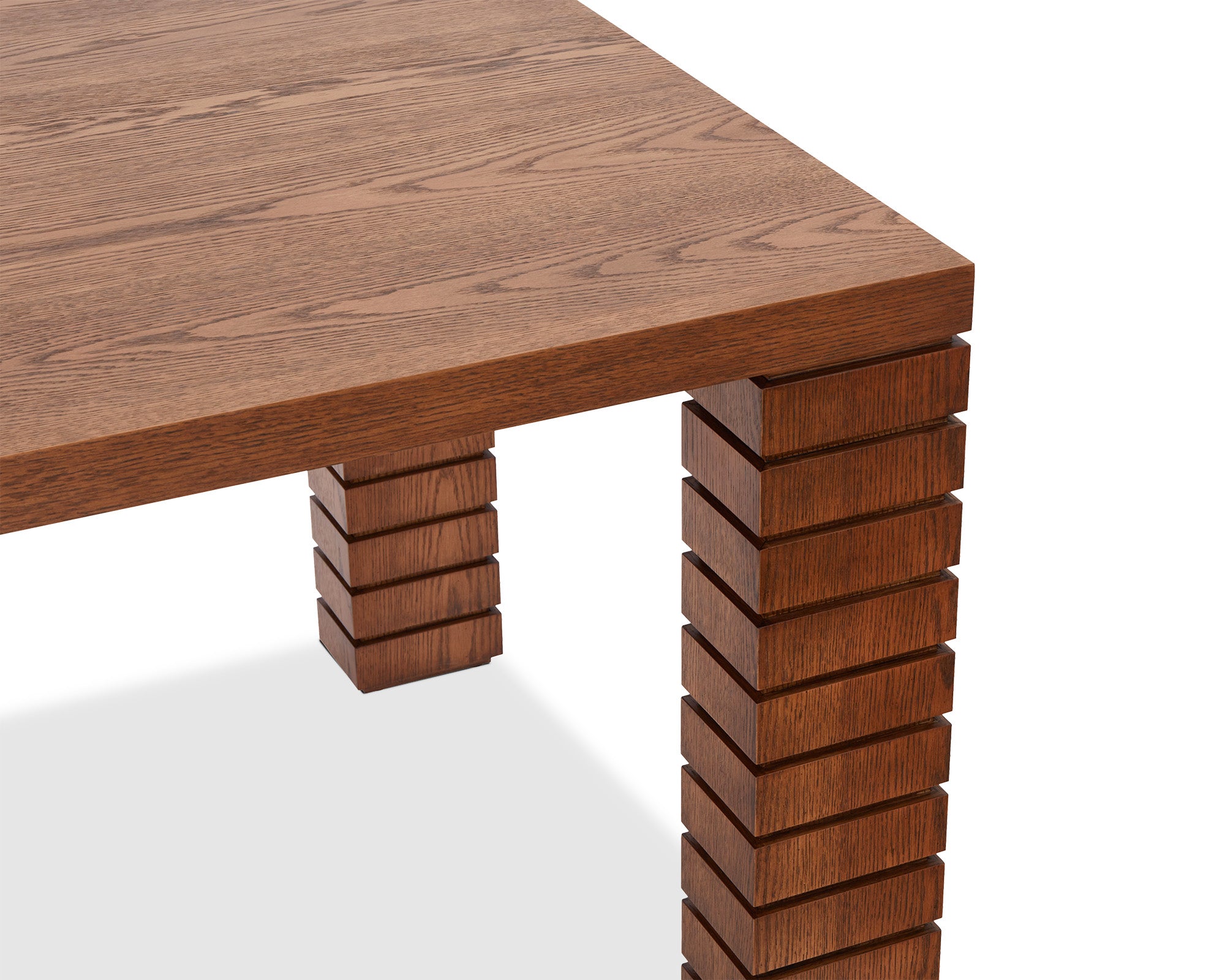 Pascal Dining Table - Brushed Brown