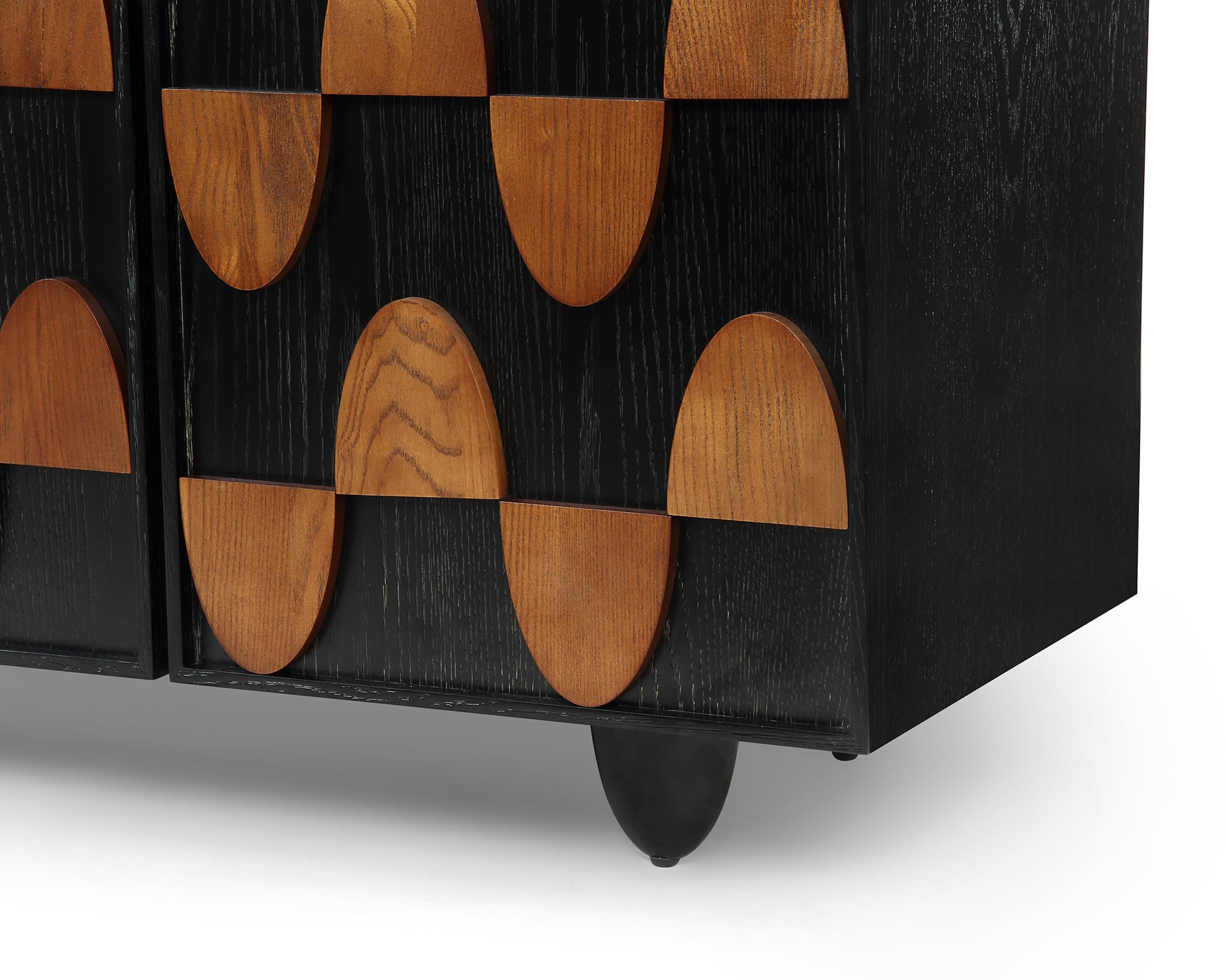 Mansour Sideboard - Wenge Ash/Classic Brown