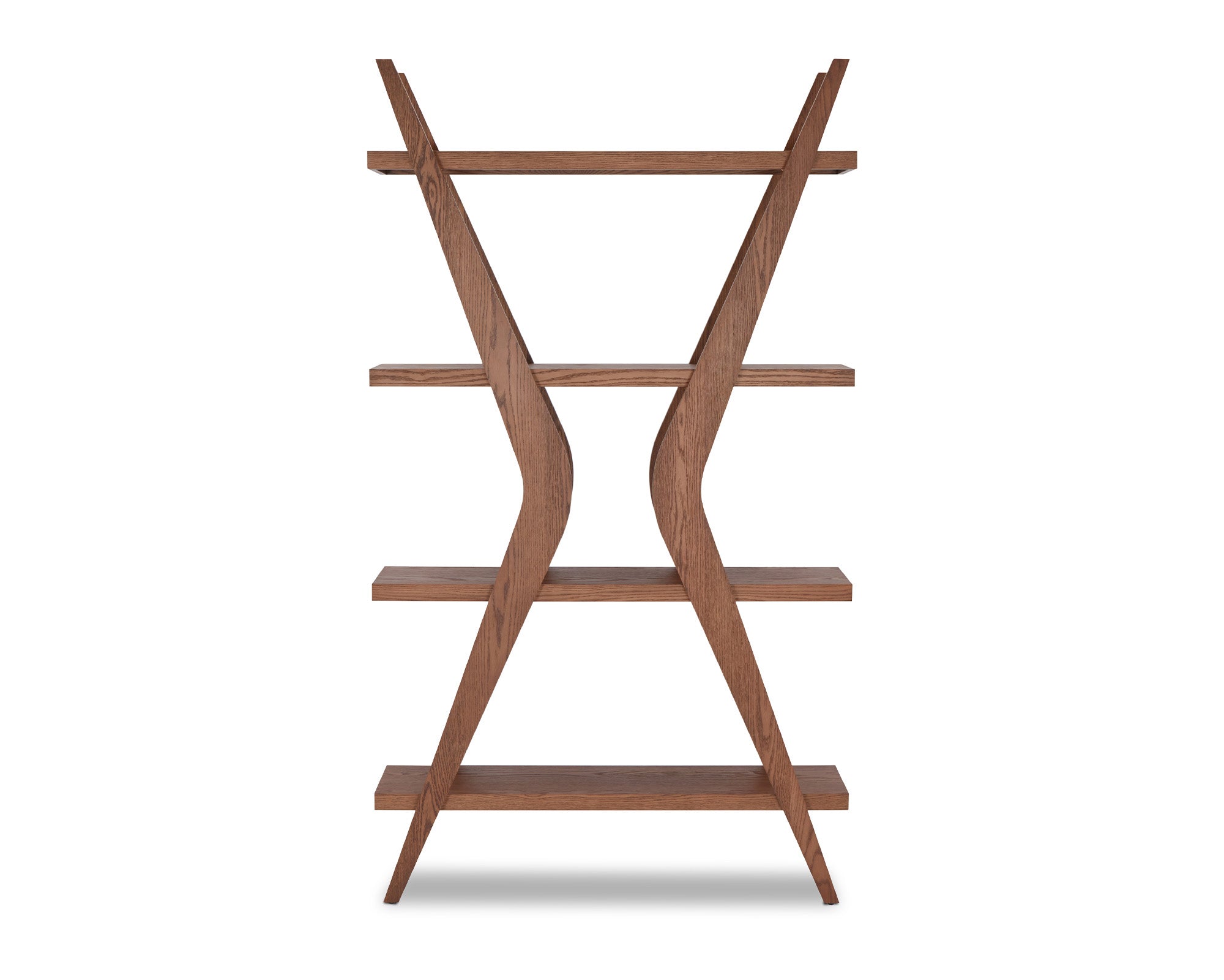 Espada Shelving - Brushed Brown Ash