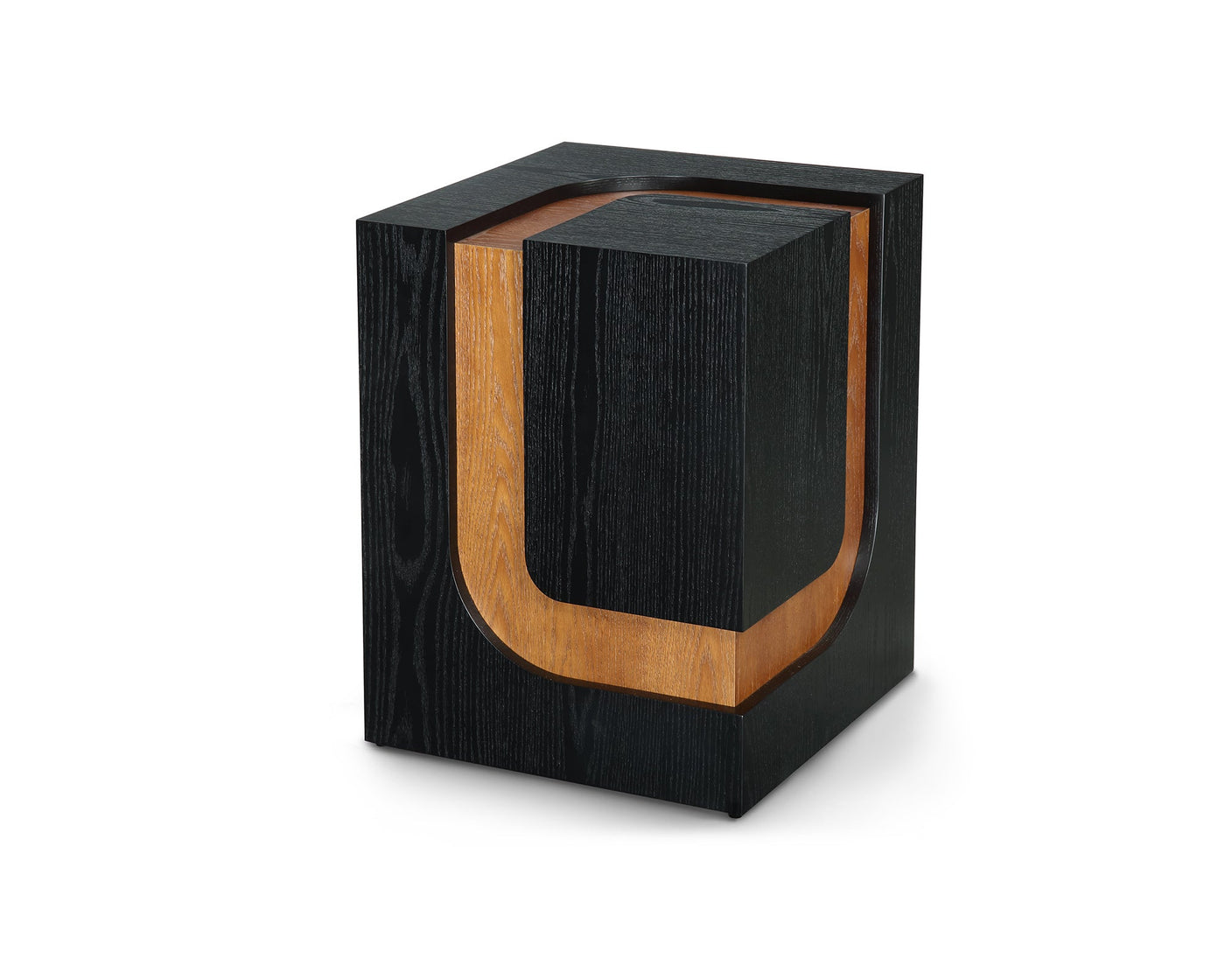 Grove Side Table - Wenge & Classic Brown