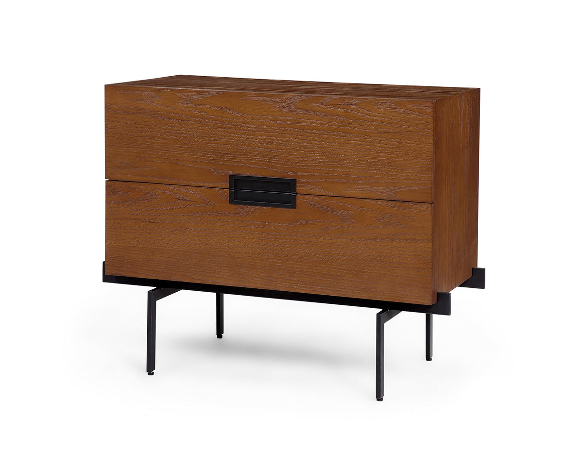 Palau Bedside Table - Classic Brown