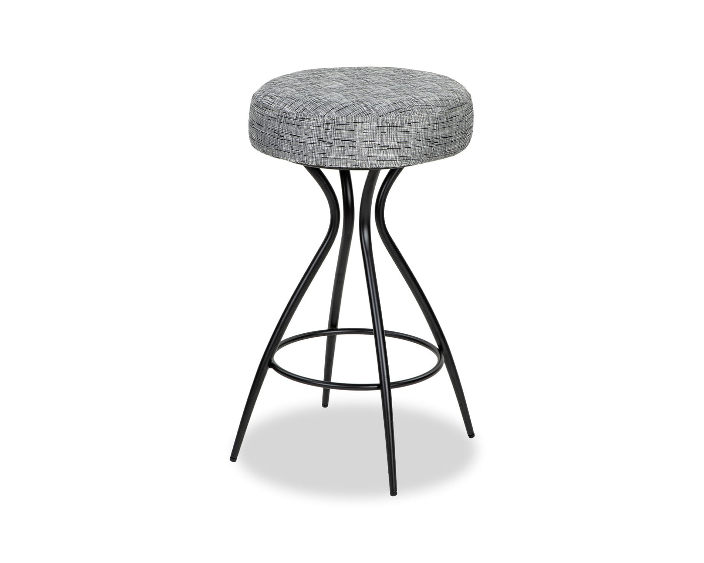 Hydra Counter Stool - Artesan Black & White