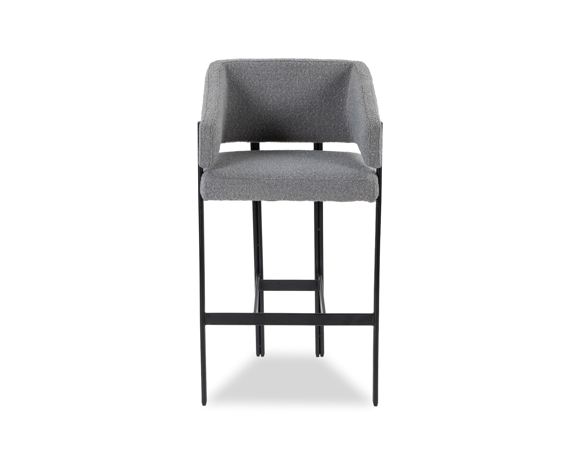 Tatler Bar Stool  -  Boucle Grey