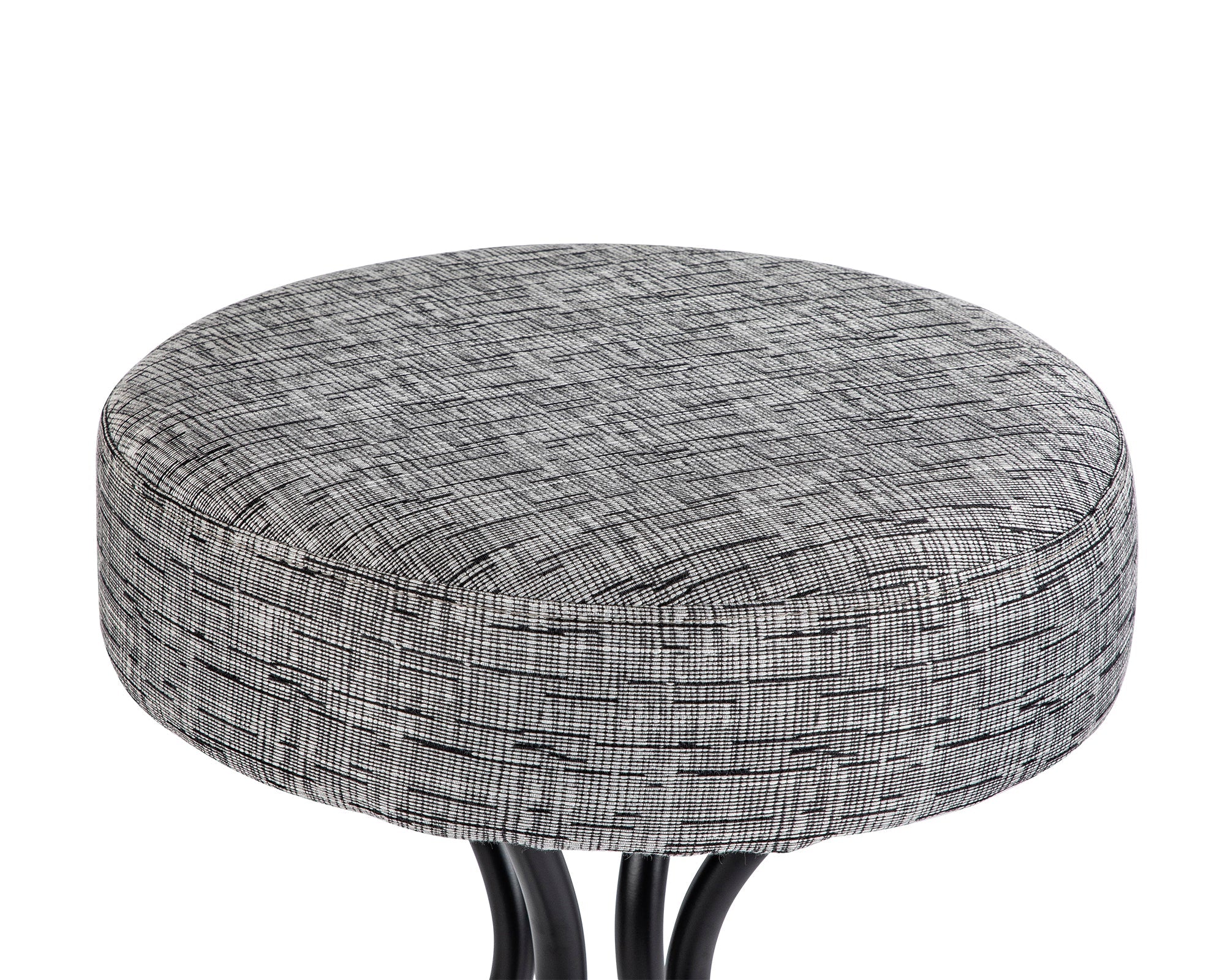 Hydra Bar Stool  -  Artesan Black & White